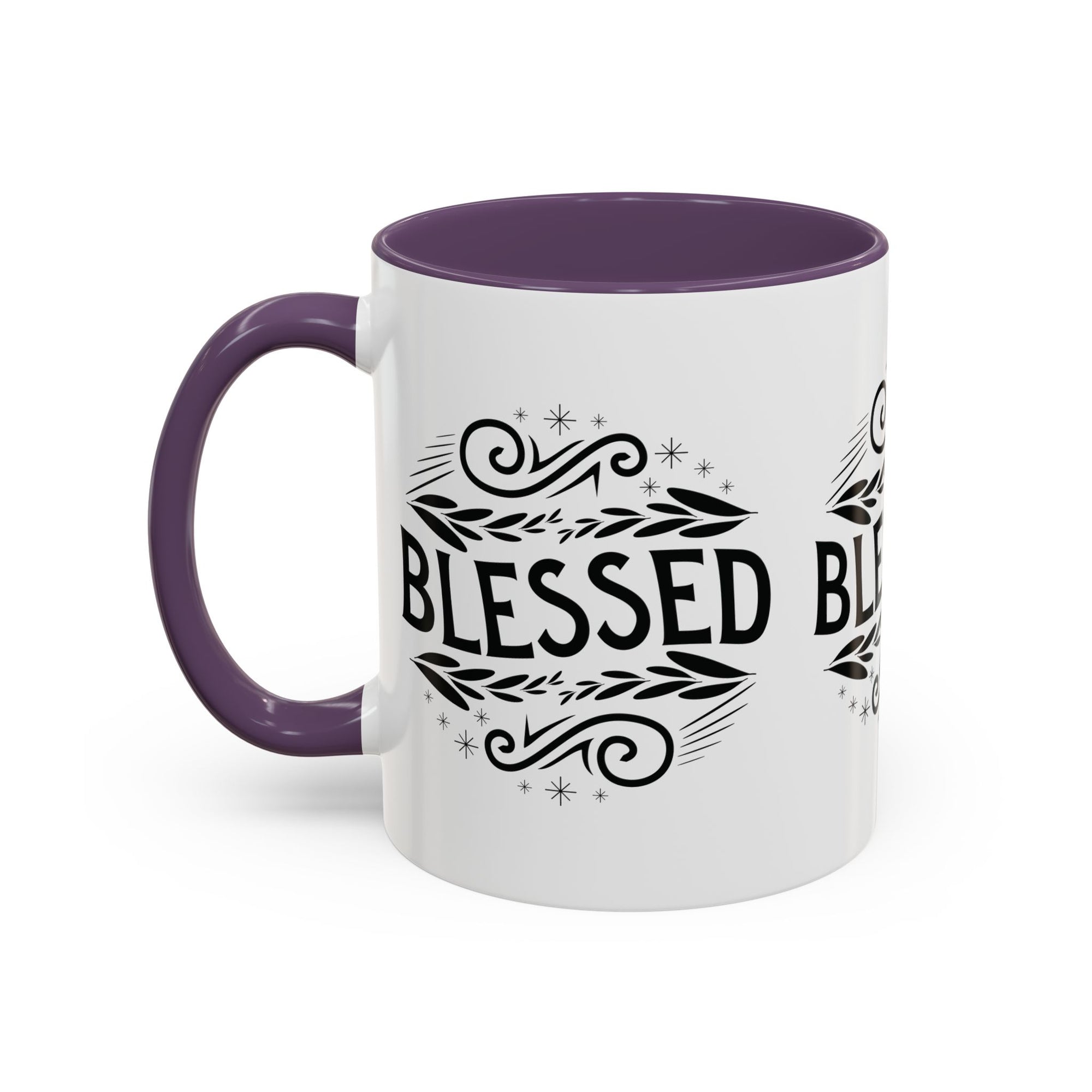 Blessed Accent Coffee Mug - Inspirational Design
