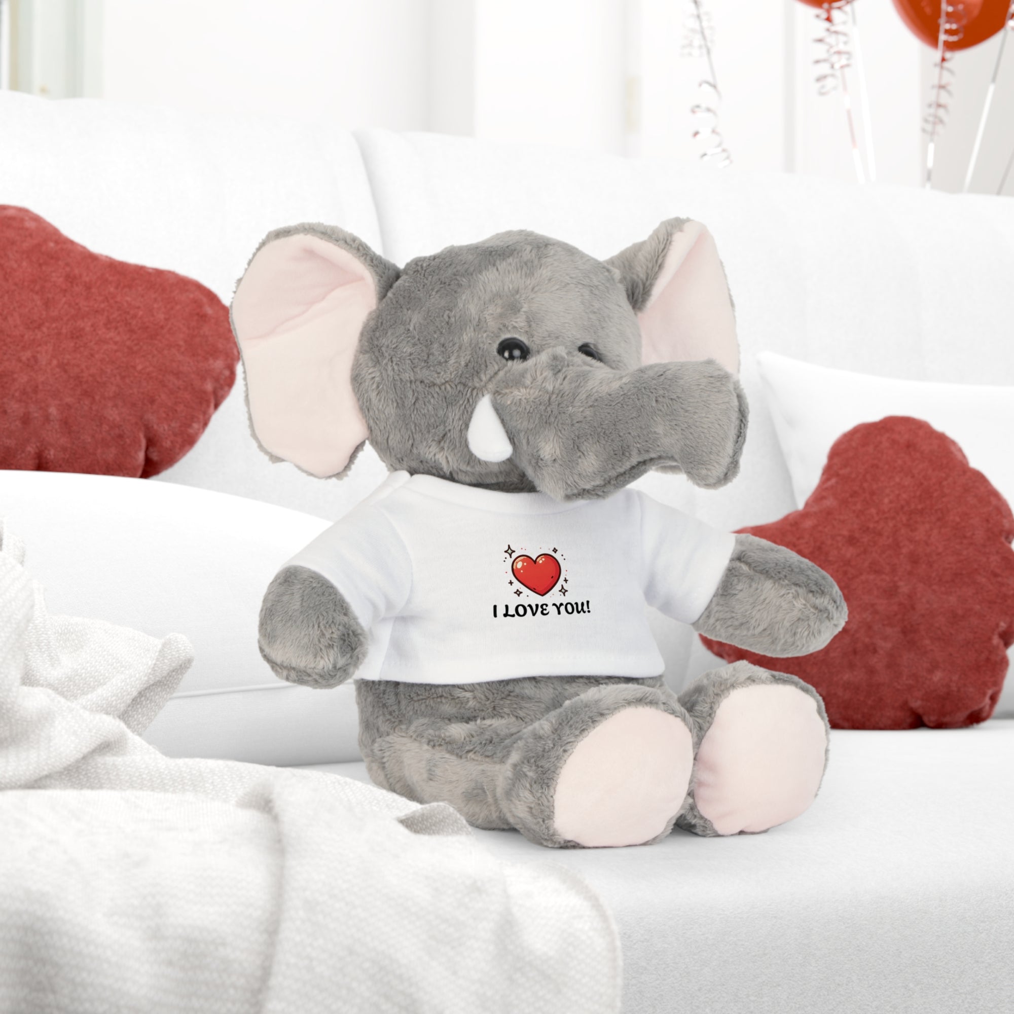 I Love You - Plush Toy with T-Shirt