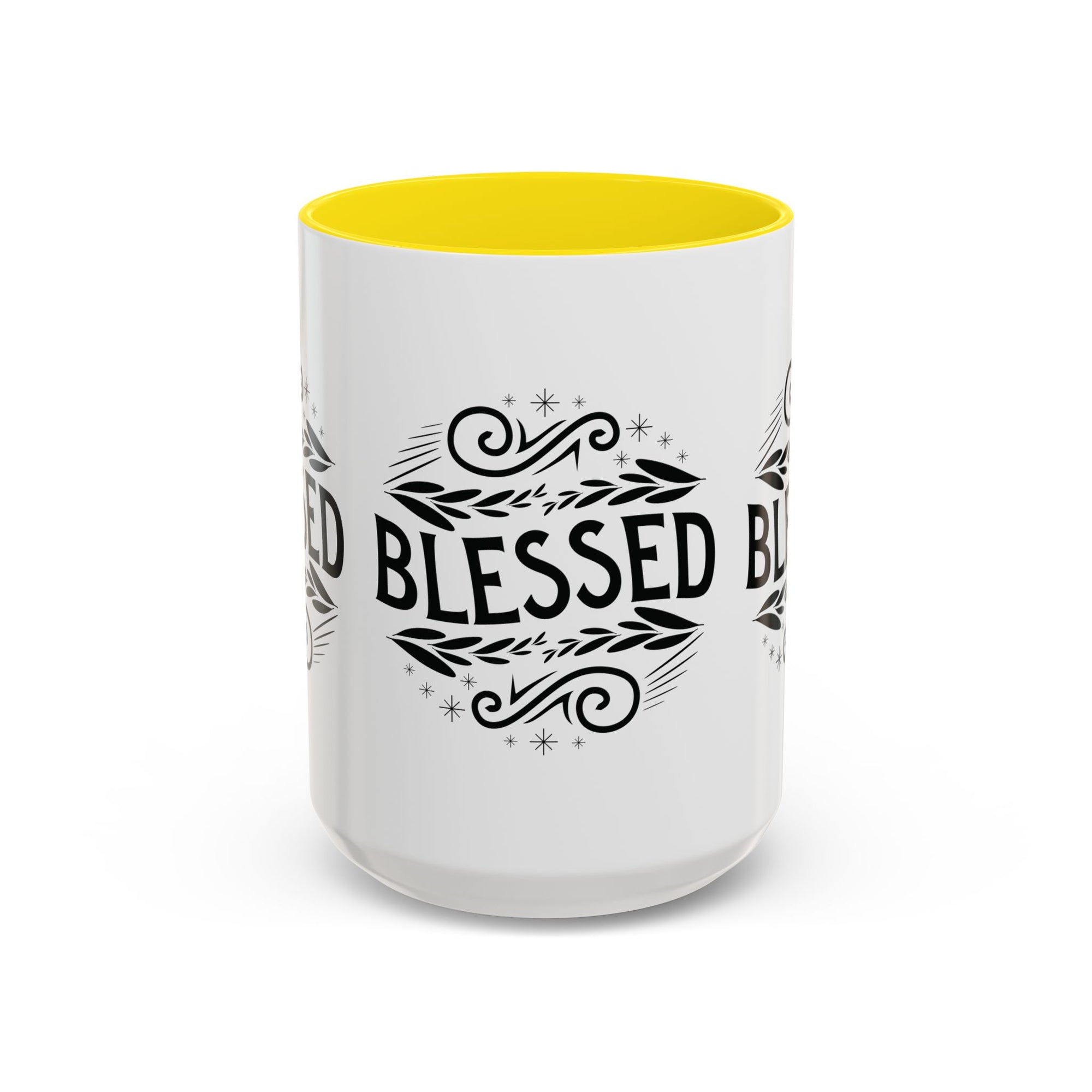 Blessed Accent Coffee Mug - Inspirational Design