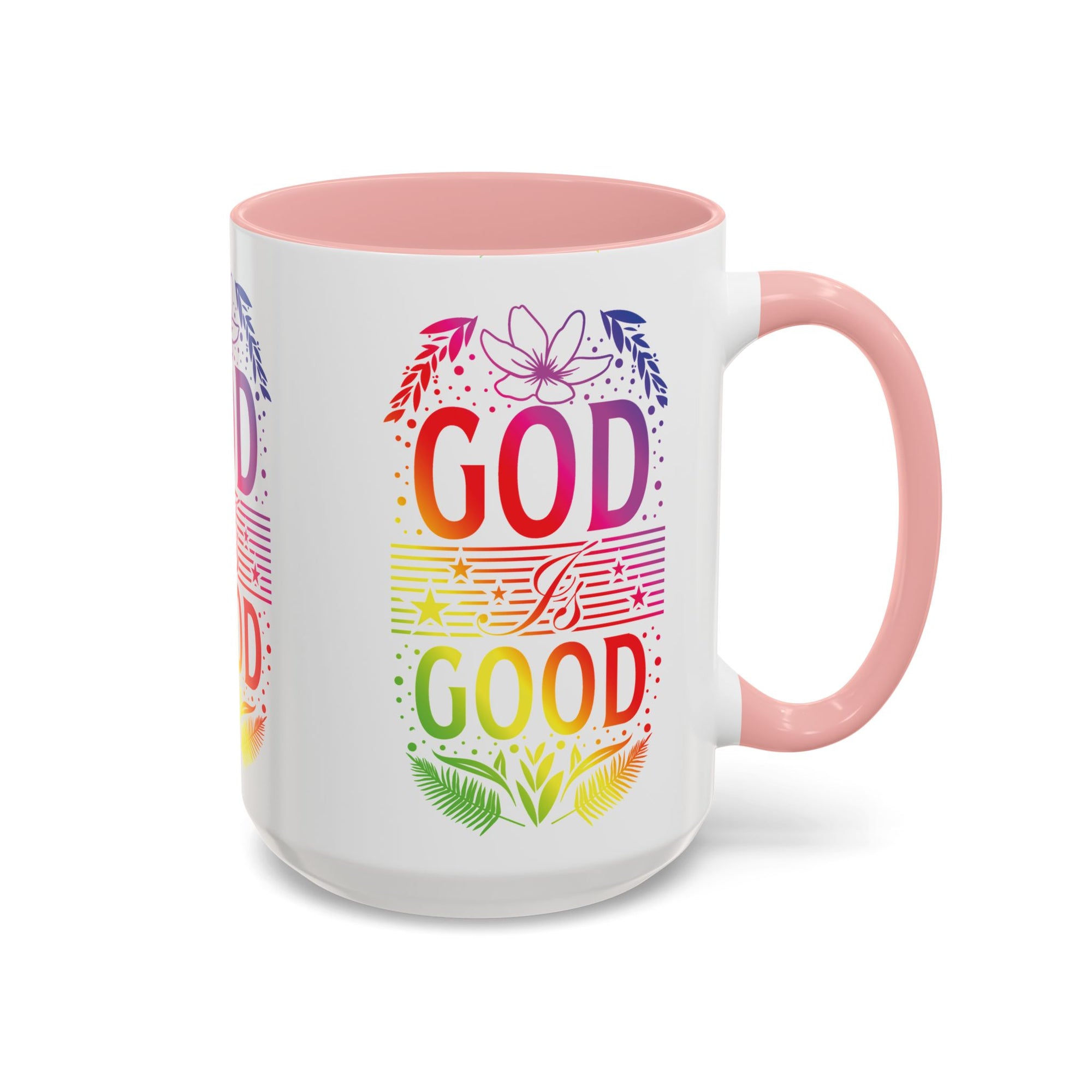 God is Good Accent Coffee Mug - Inspirational Design