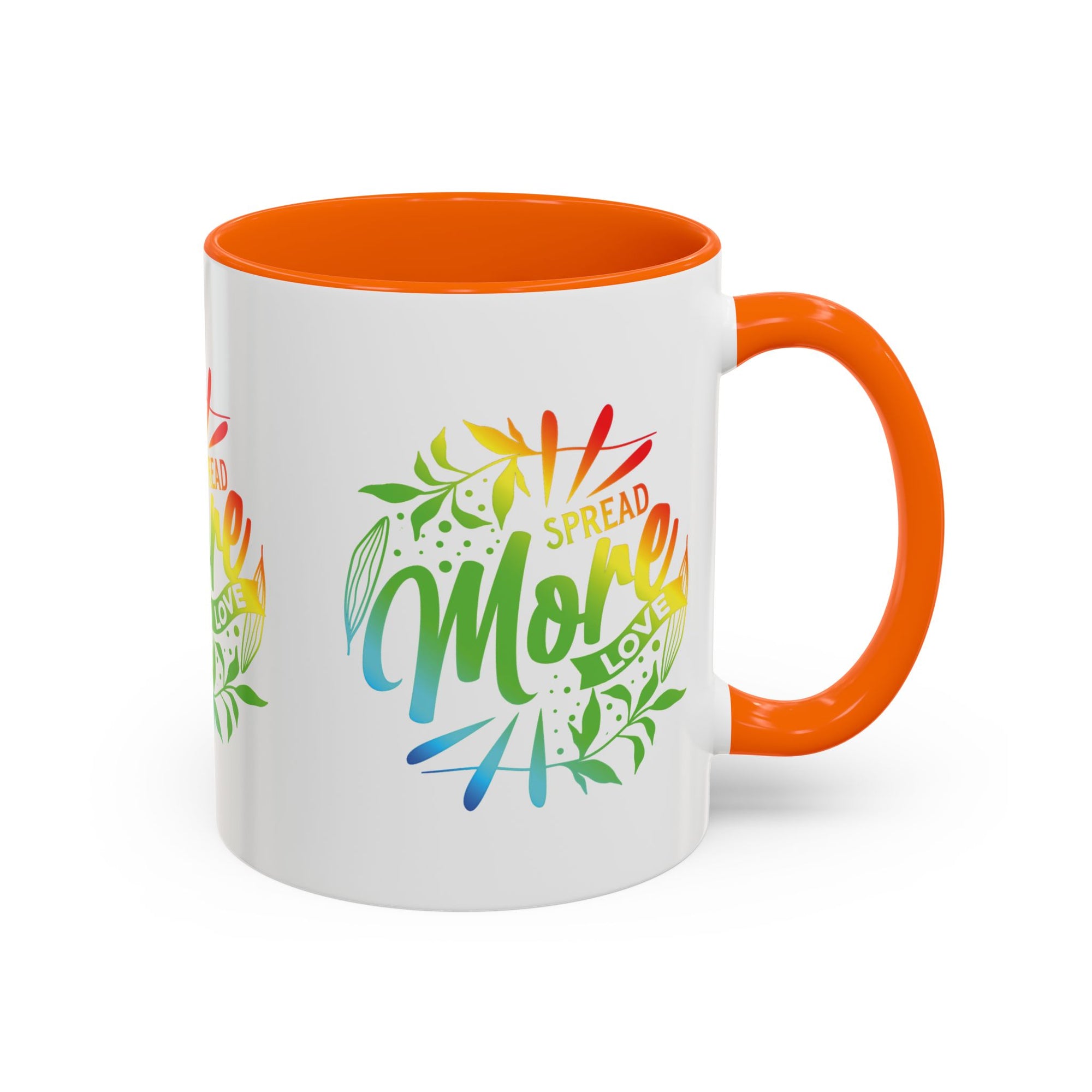 Spread more Love Accent Coffee Mug - Inspirational Design