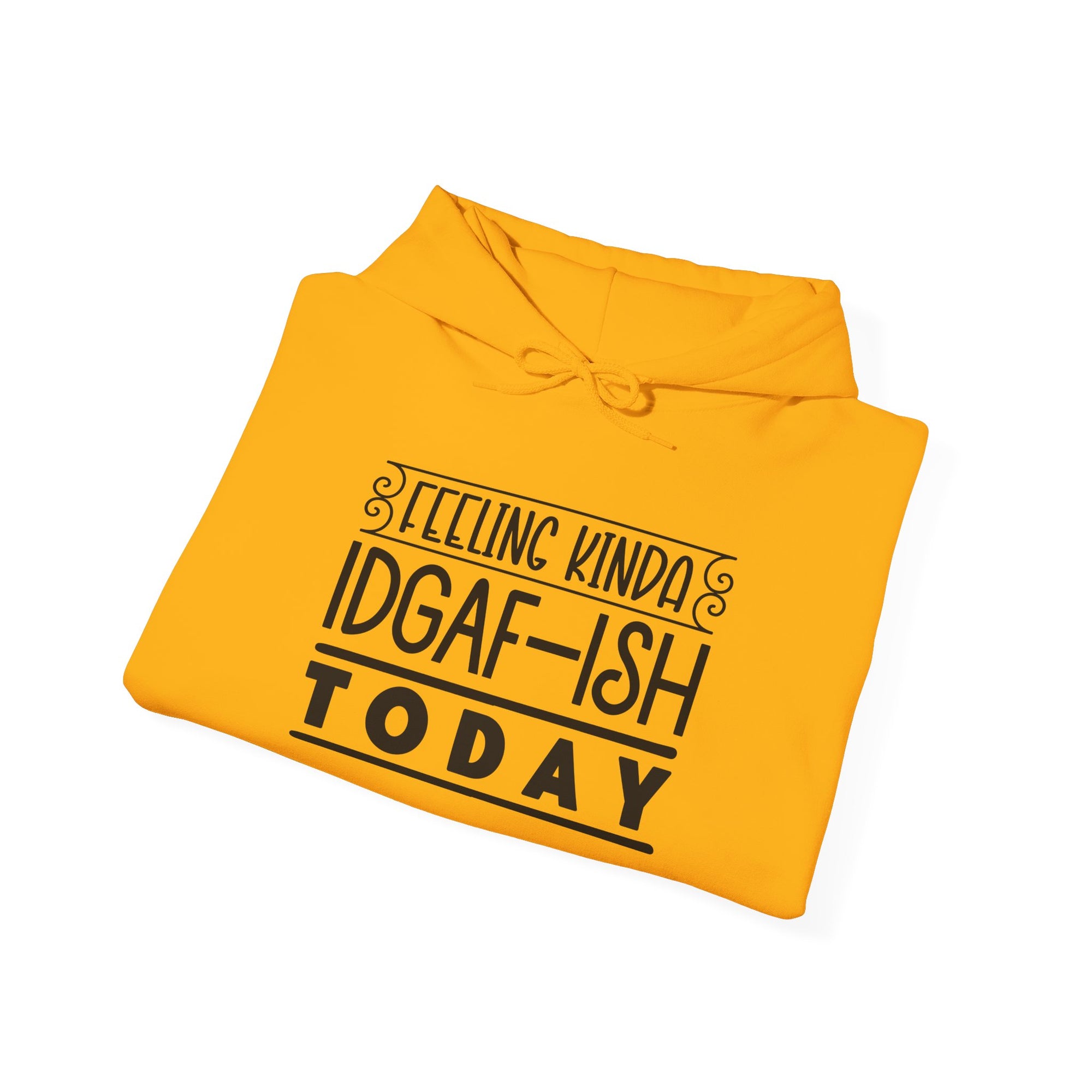 Feeling Kinda IDGAF Hoodie - Unisex Heavy Blend Sweatshirt