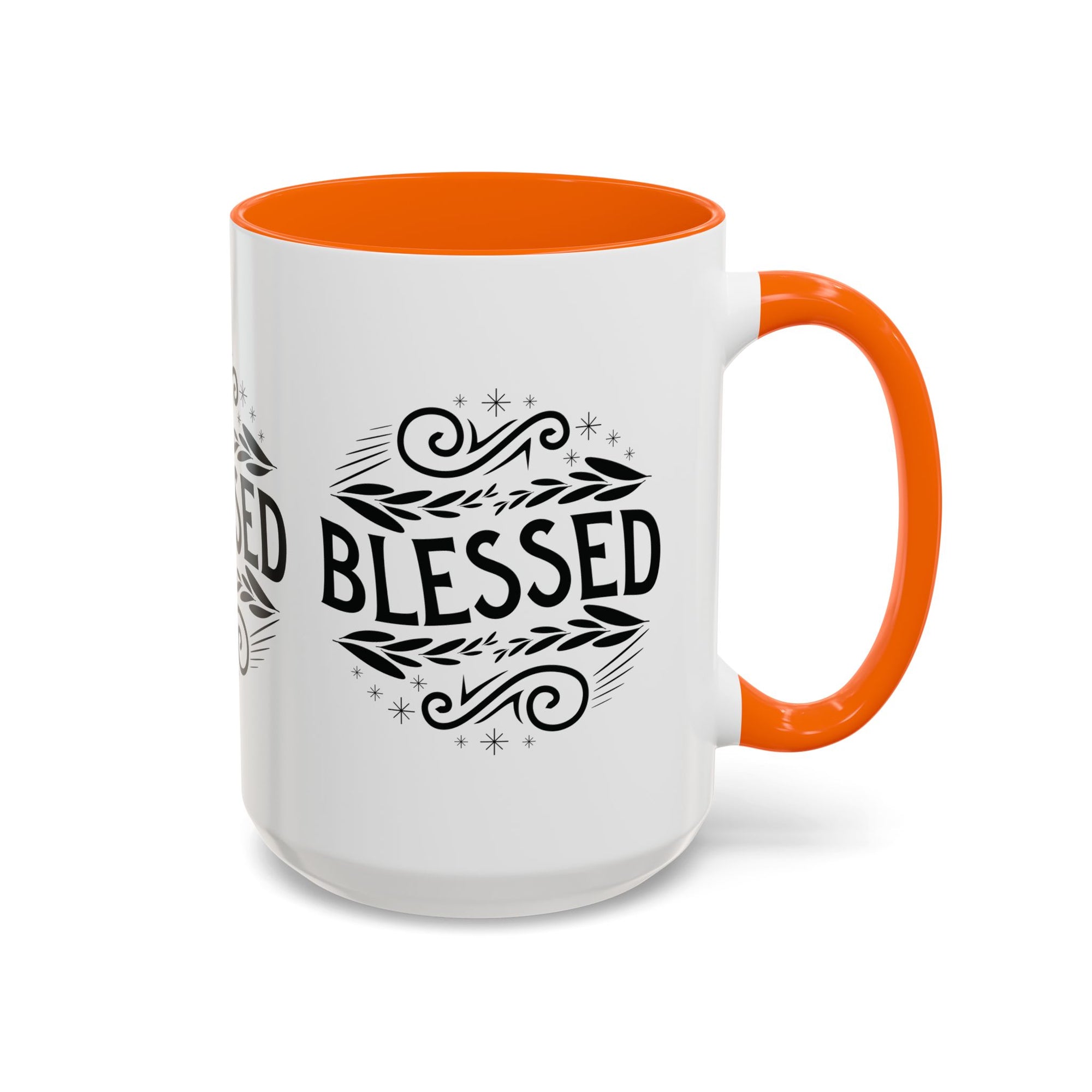 Blessed Accent Coffee Mug - Inspirational Design