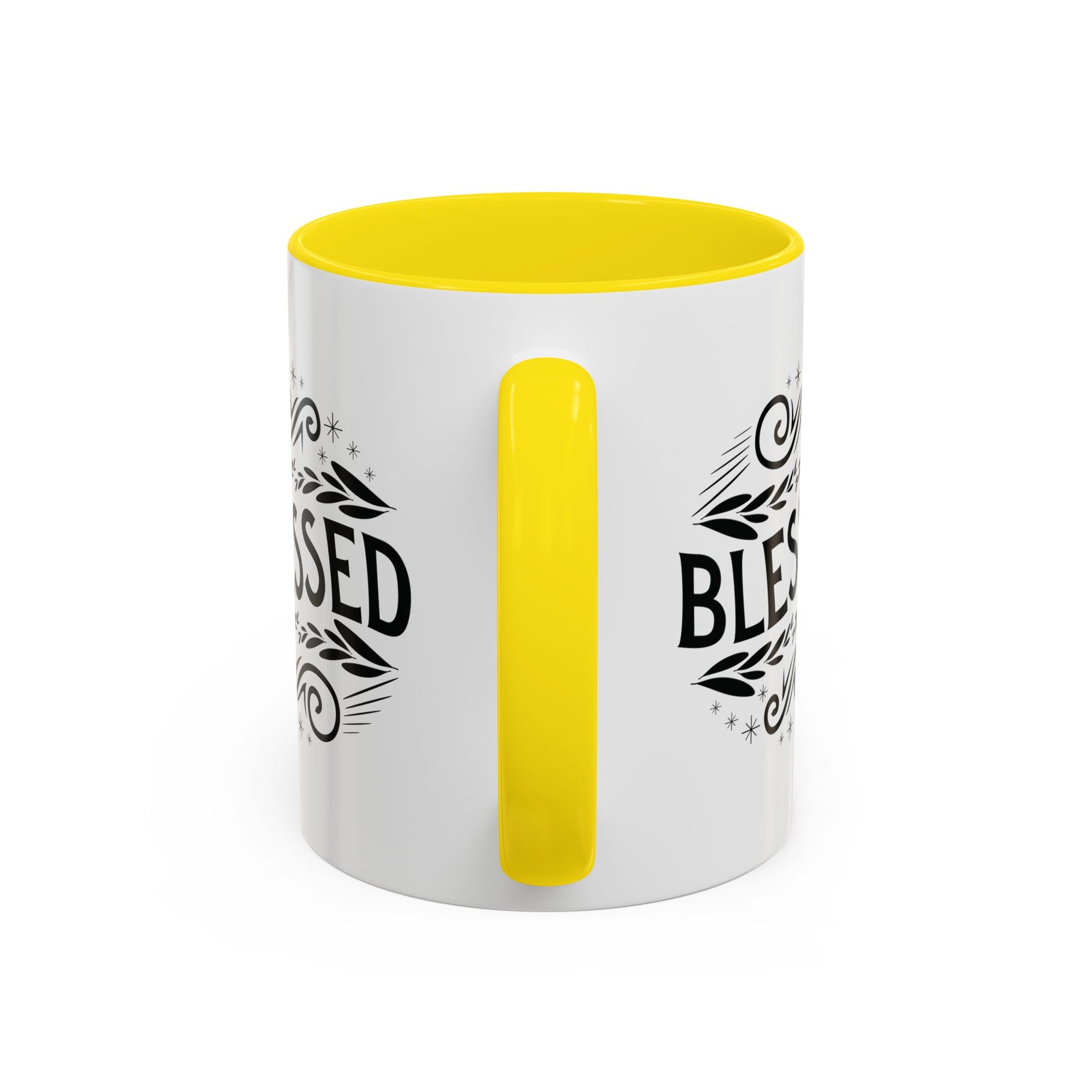 Blessed Accent Coffee Mug - Inspirational Design