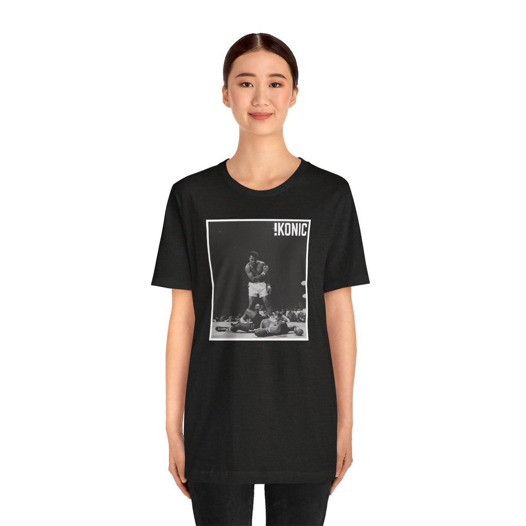 IKONIC Unisex Jersey Tee - Casual Graphic Top for Sports Fans, Everyday Wear, Gift for Him/Her, Street Style Fashion, The Boxer