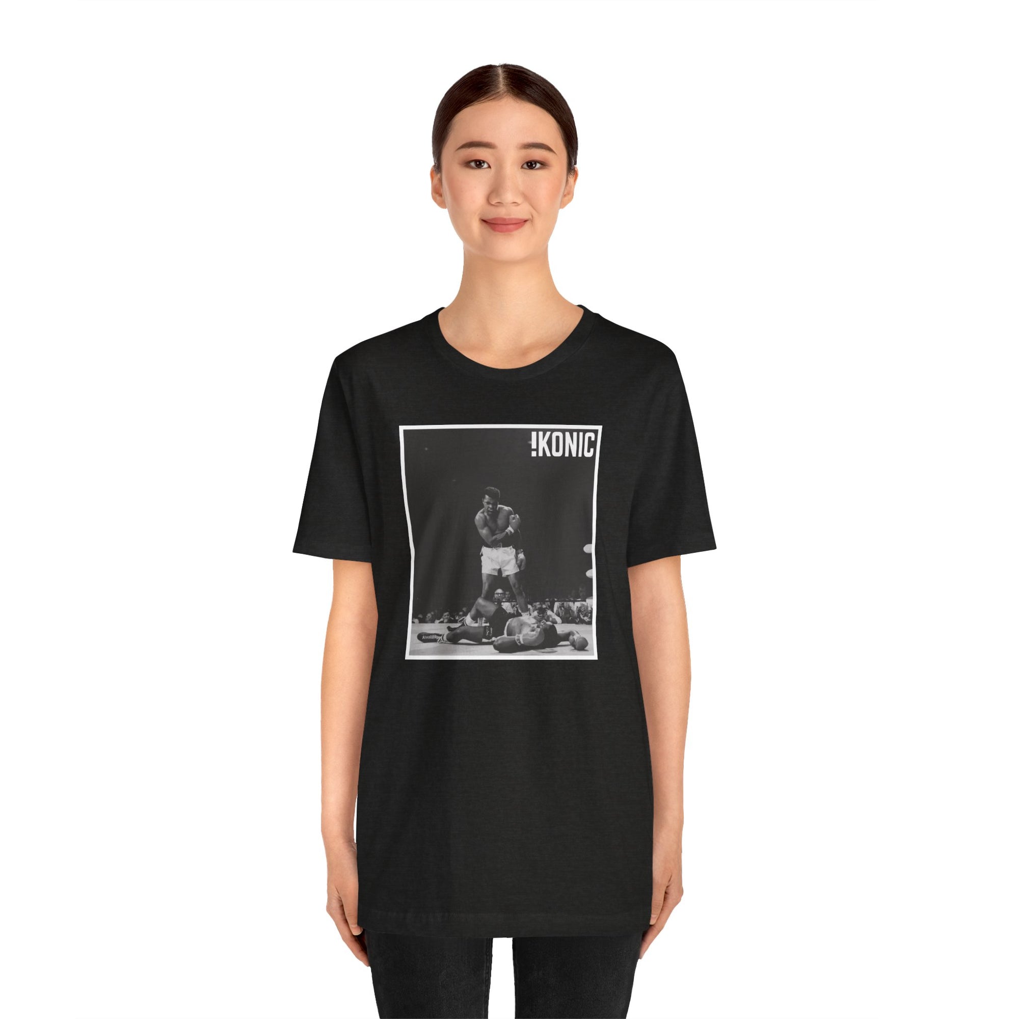 IKONIC Unisex Jersey Tee - Casual Graphic Top for Sports Fans, Everyday Wear, Gift for Him/Her, Street Style Fashion, The Boxer