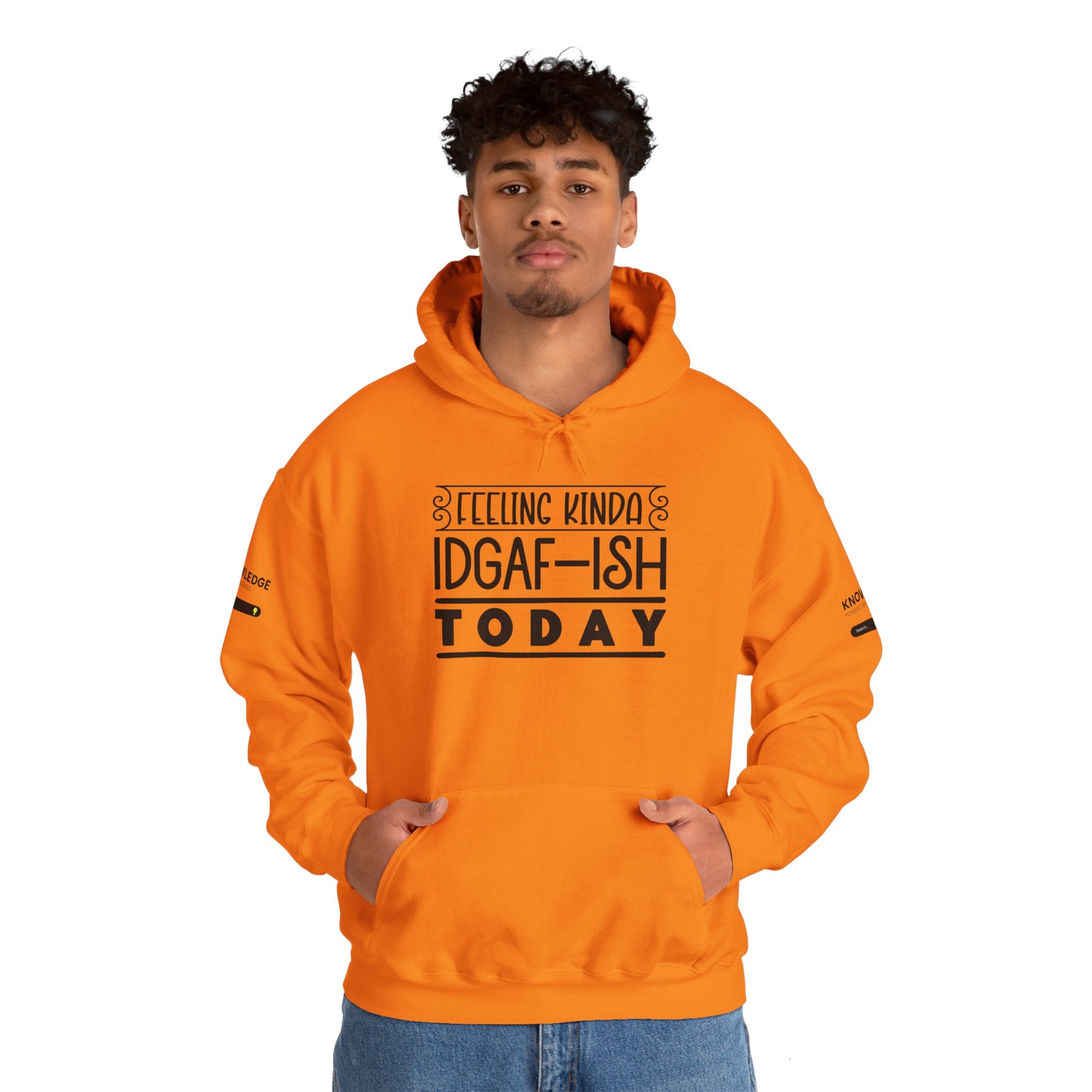 Feeling Kinda IDGAF Hoodie - Unisex Heavy Blend Sweatshirt