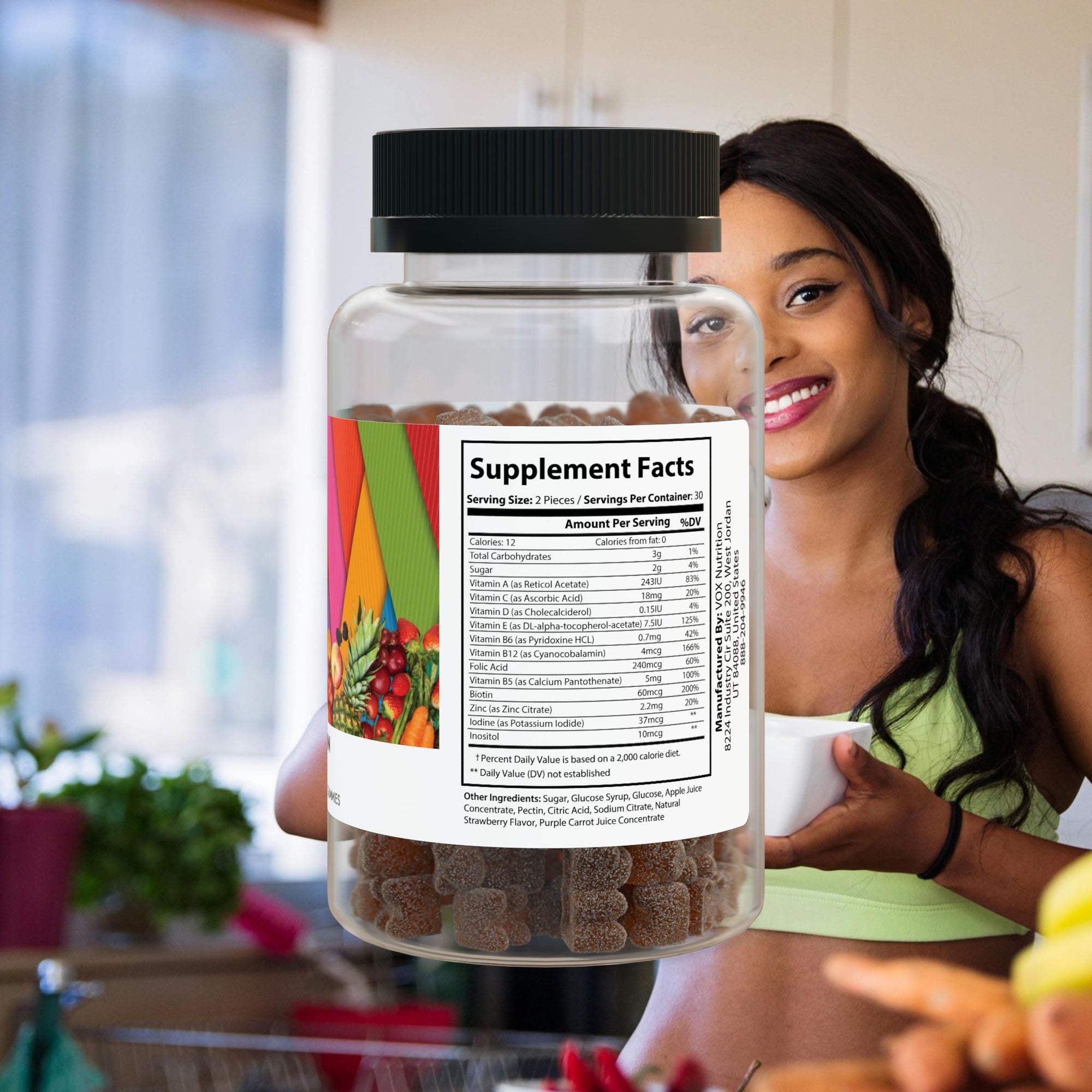 Multivitamin Gummies for Adults (60 Gummies)