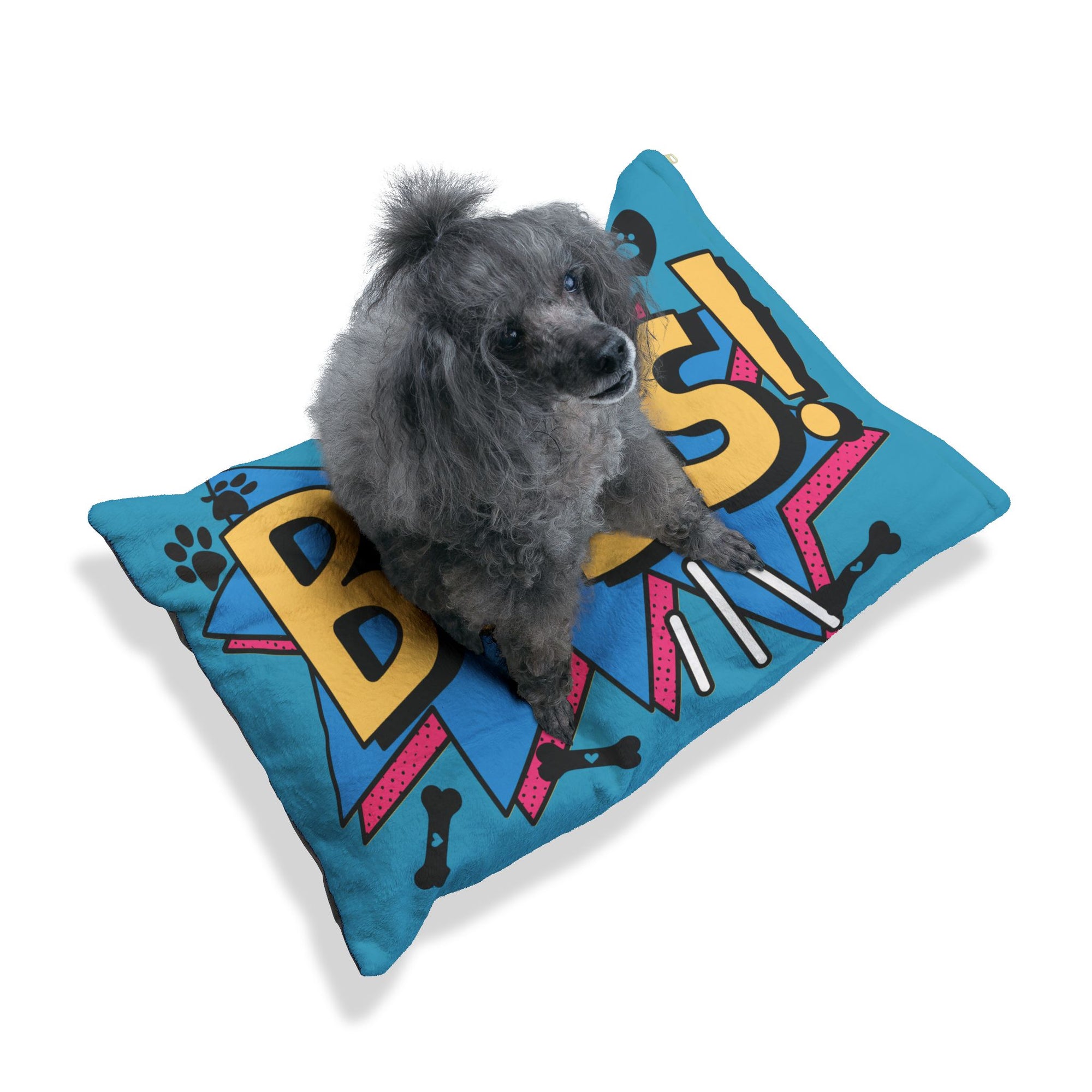Boss Pet Bed - Fun and Cozy Space for Your Furry Leader