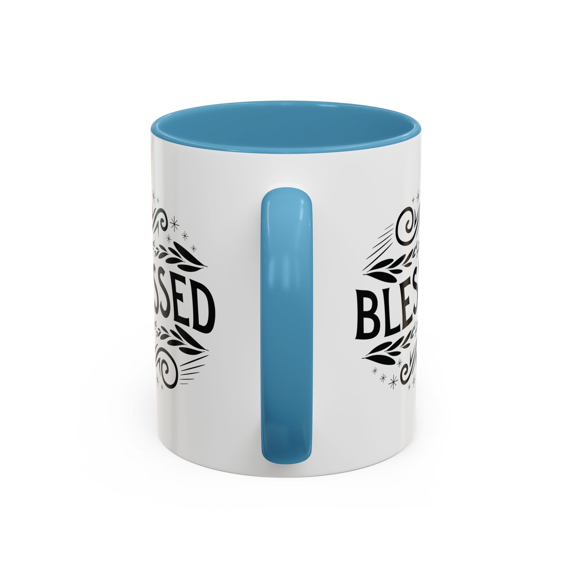 Blessed Accent Coffee Mug - Inspirational Design