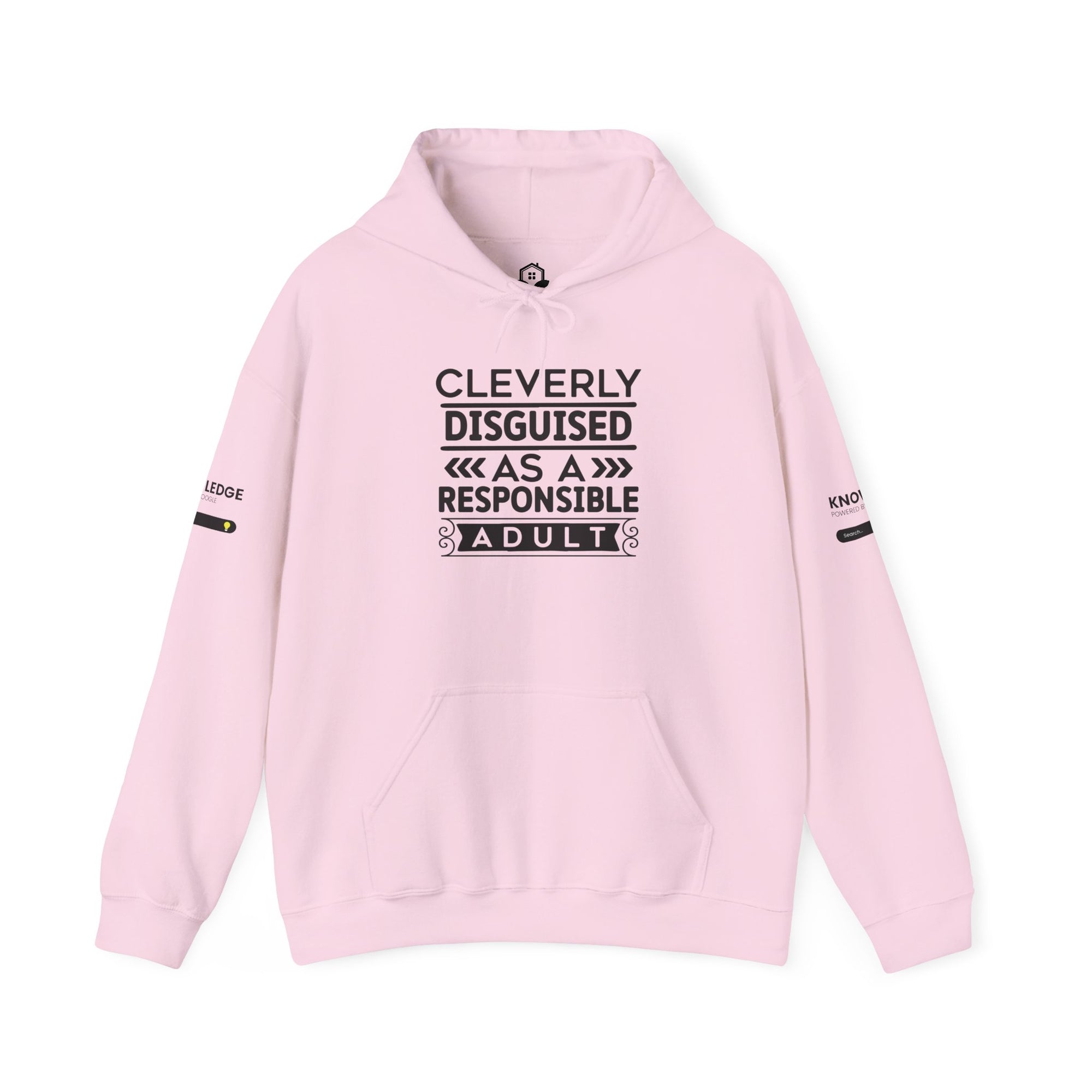 Cleverly Disguised Adult Hoodie - Unisex Heavy Blend Sweatshirt