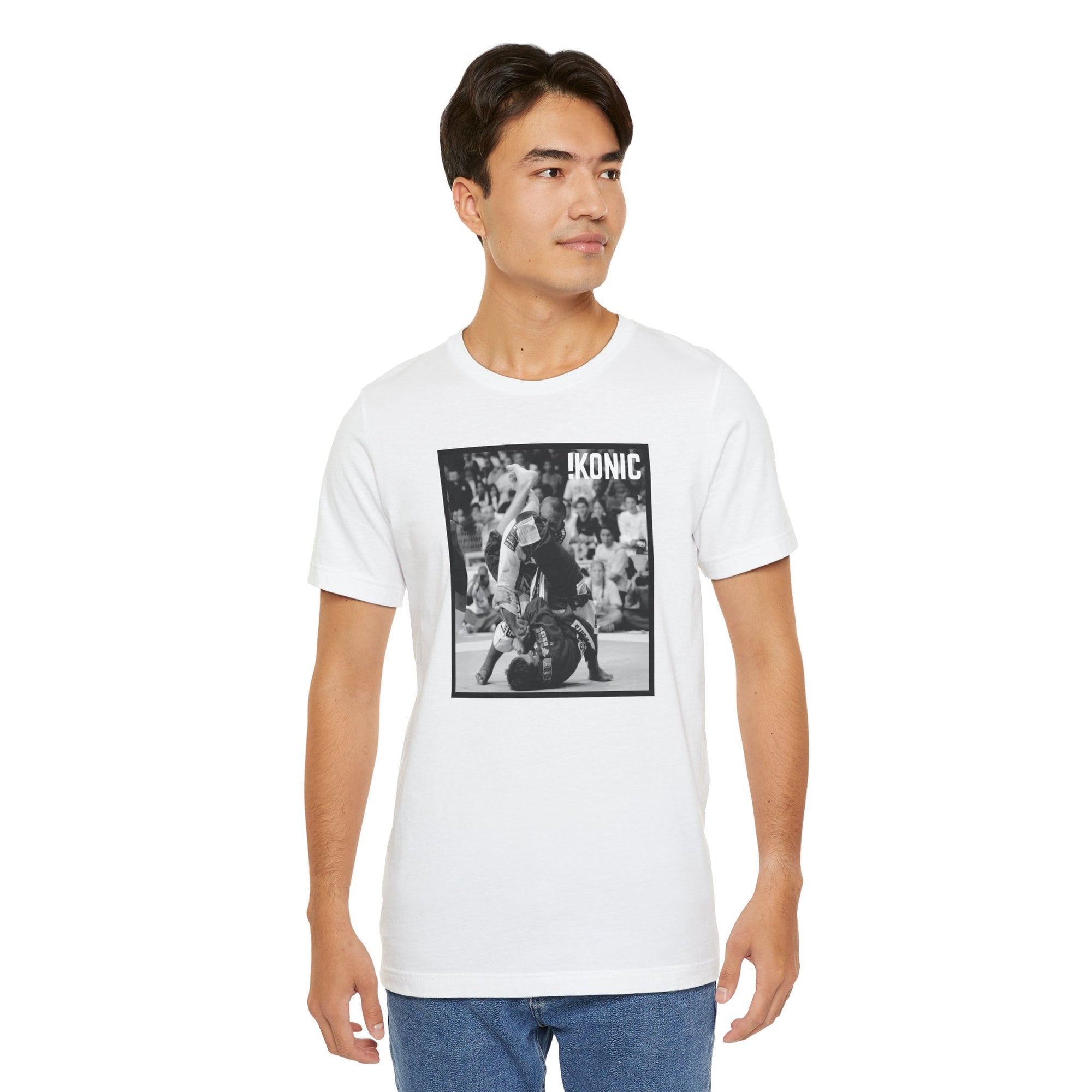 IKONIC Unisex Jersey Tee - Casual Graphic Top for Sports Fans, Everyday Wear, Gift for Him/Her, Street Style Fashion