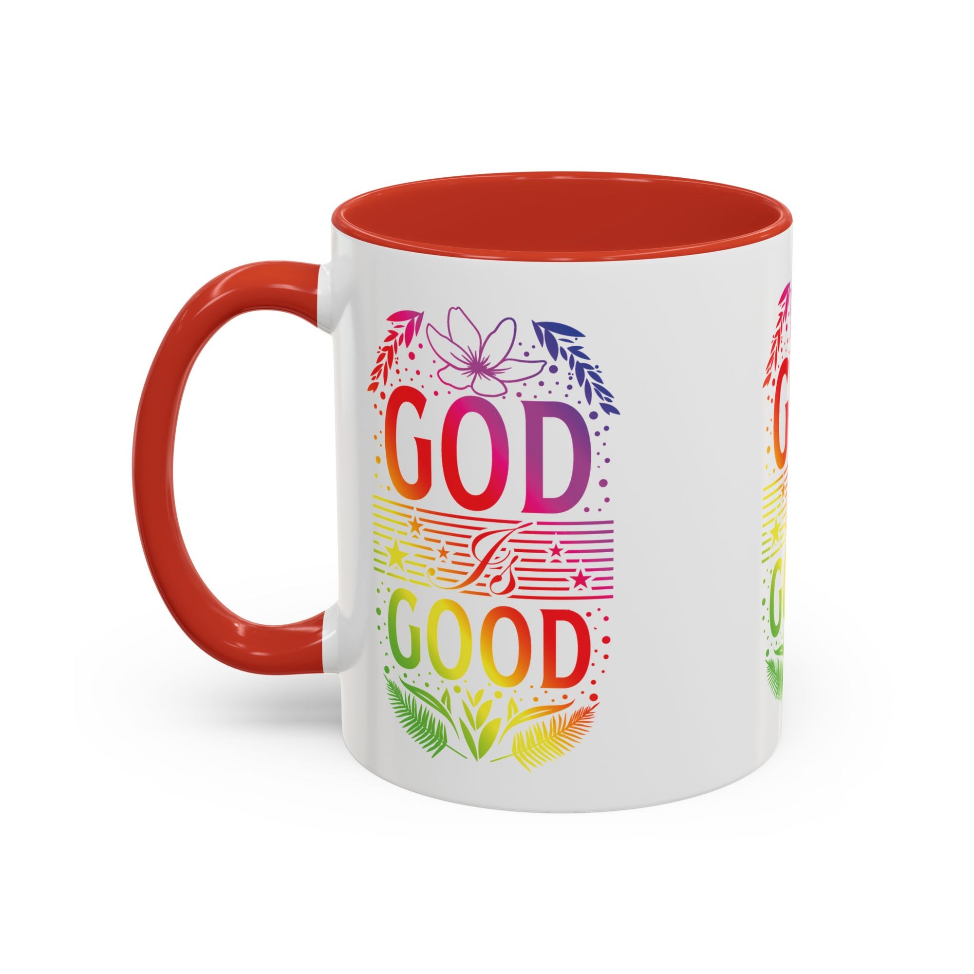 God is Good Accent Coffee Mug - Inspirational Design