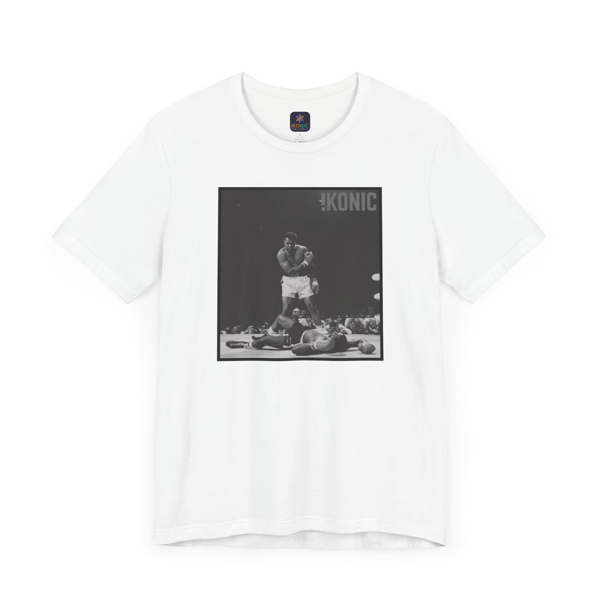 IKONIC Unisex Jersey Tee - Casual Graphic Top for Sports Fans, Everyday Wear, Gift for Him/Her, Street Style Fashion, The Boxer