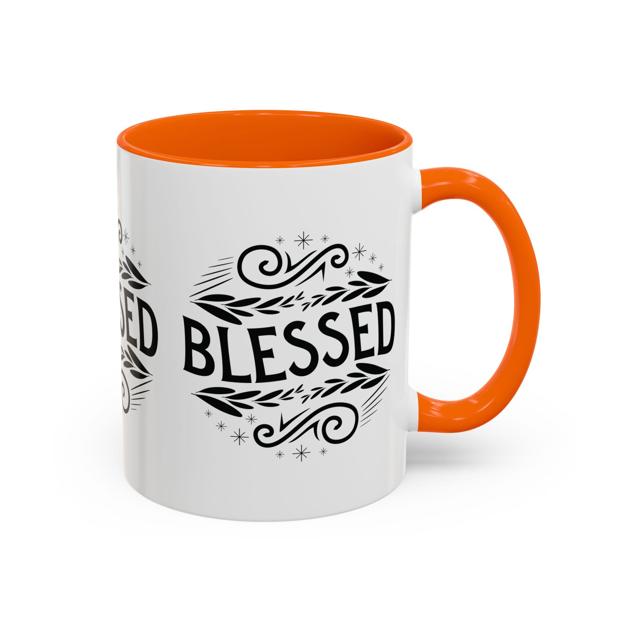 Blessed Accent Coffee Mug - Inspirational Design