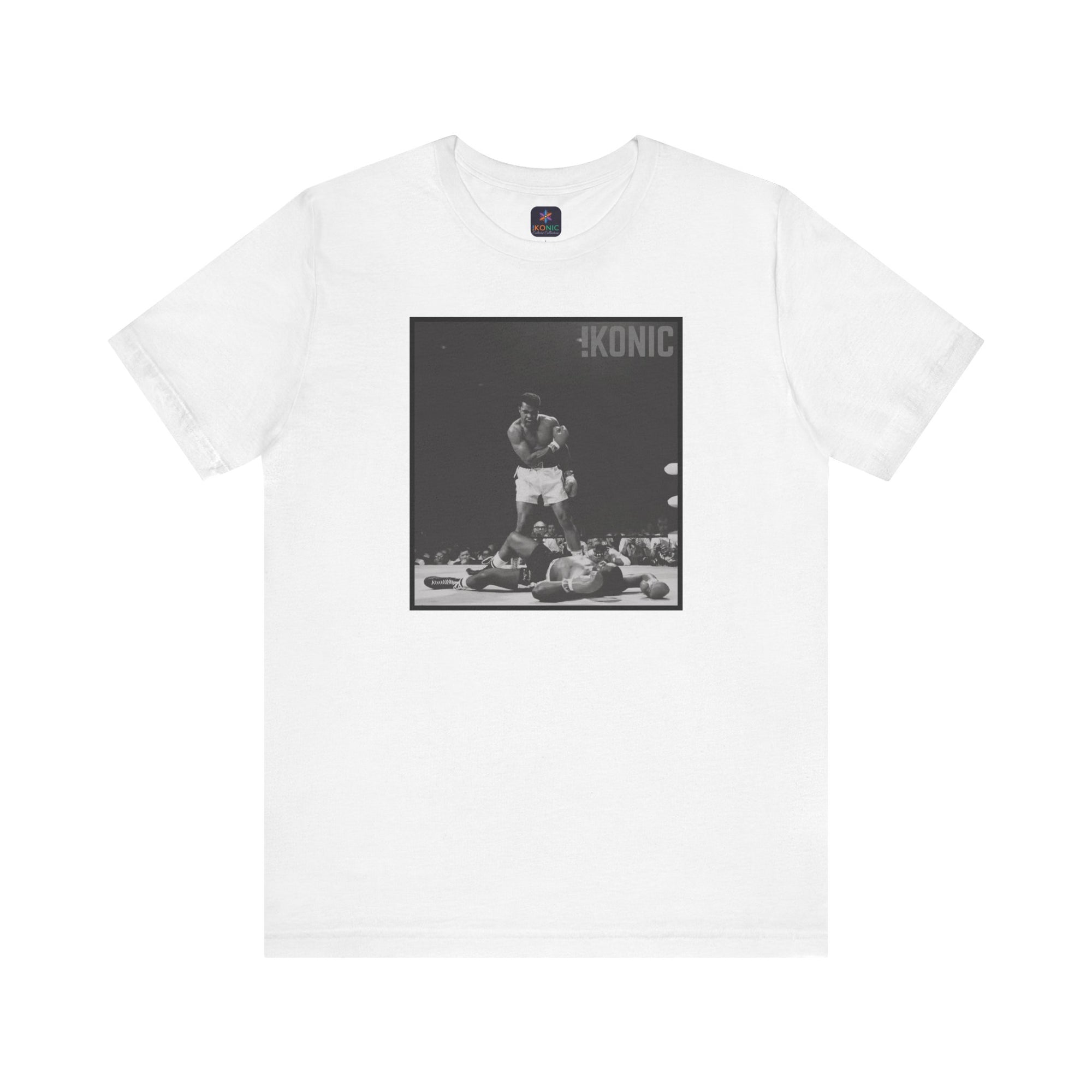 IKONIC Unisex Jersey Tee - Casual Graphic Top for Sports Fans, Everyday Wear, Gift for Him/Her, Street Style Fashion, The Boxer