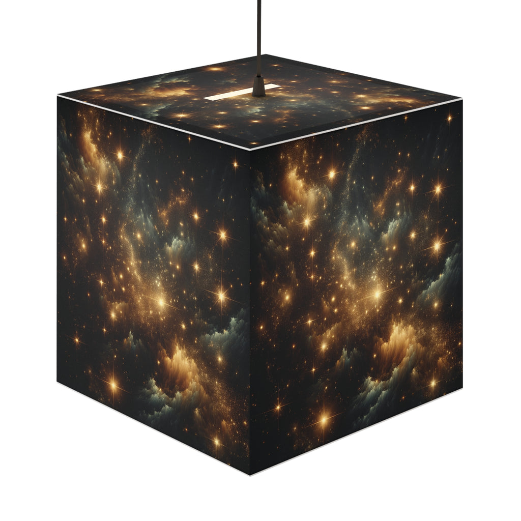 Cosmic Light Cube Lamp - Starry Night Home Decor