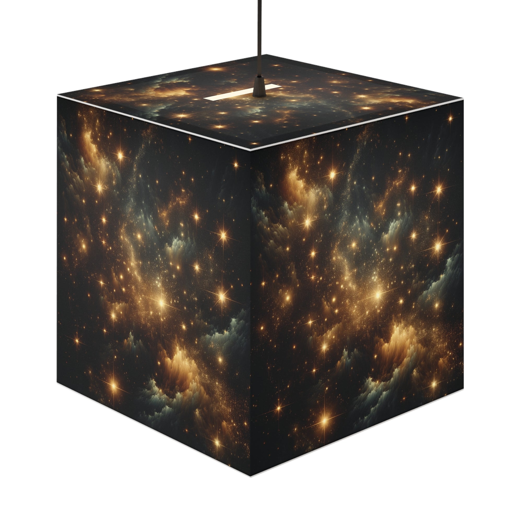 Cosmic Light Cube Lamp - Starry Night Home Decor