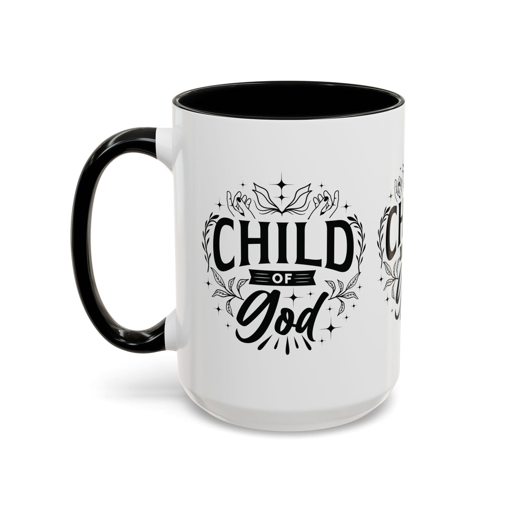 Child of God Accent Coffee Mug - Inspirational Design