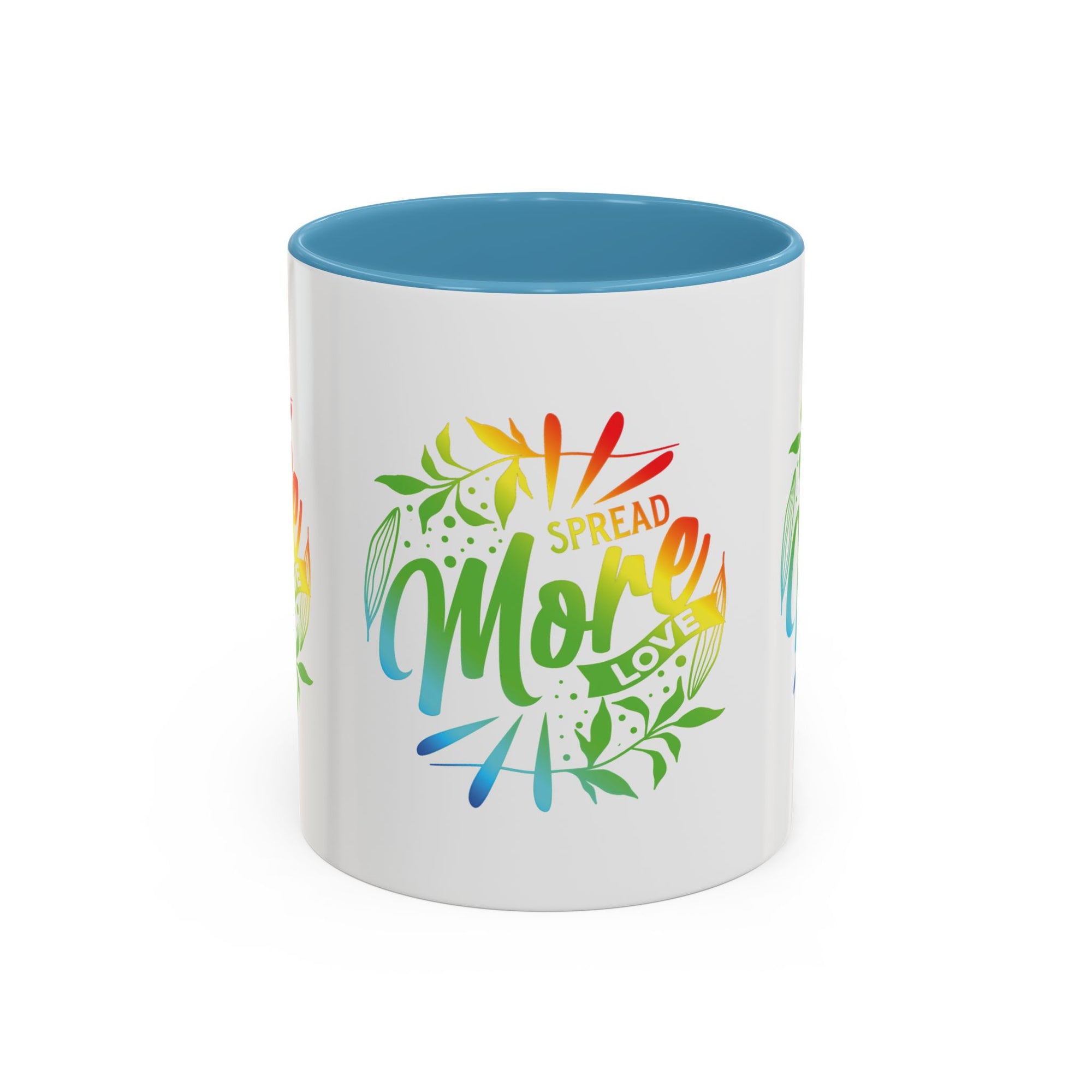 Spread more Love Accent Coffee Mug - Inspirational Design