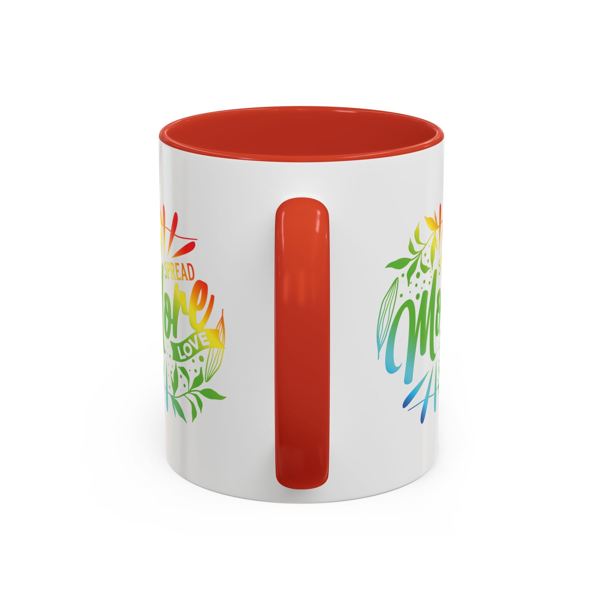 Spread more Love Accent Coffee Mug - Inspirational Design