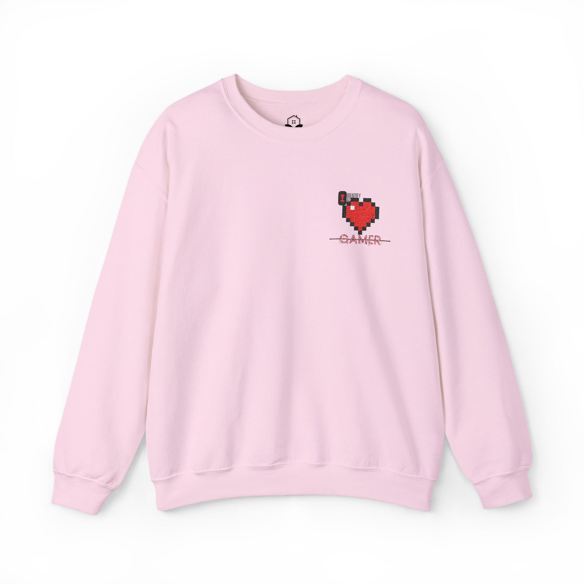 I identify as Gamer Tee - Unisex Heavy Blend™ Crewneck Sweatshirt