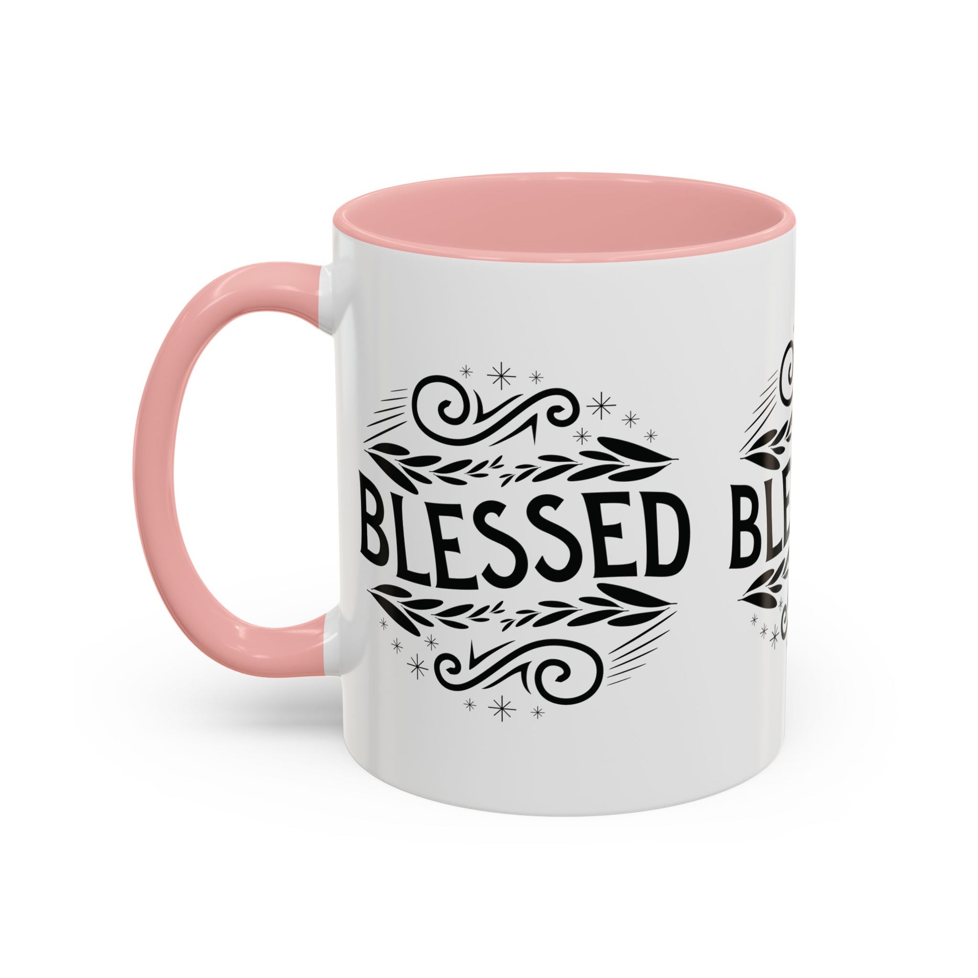 Blessed Accent Coffee Mug - Inspirational Design