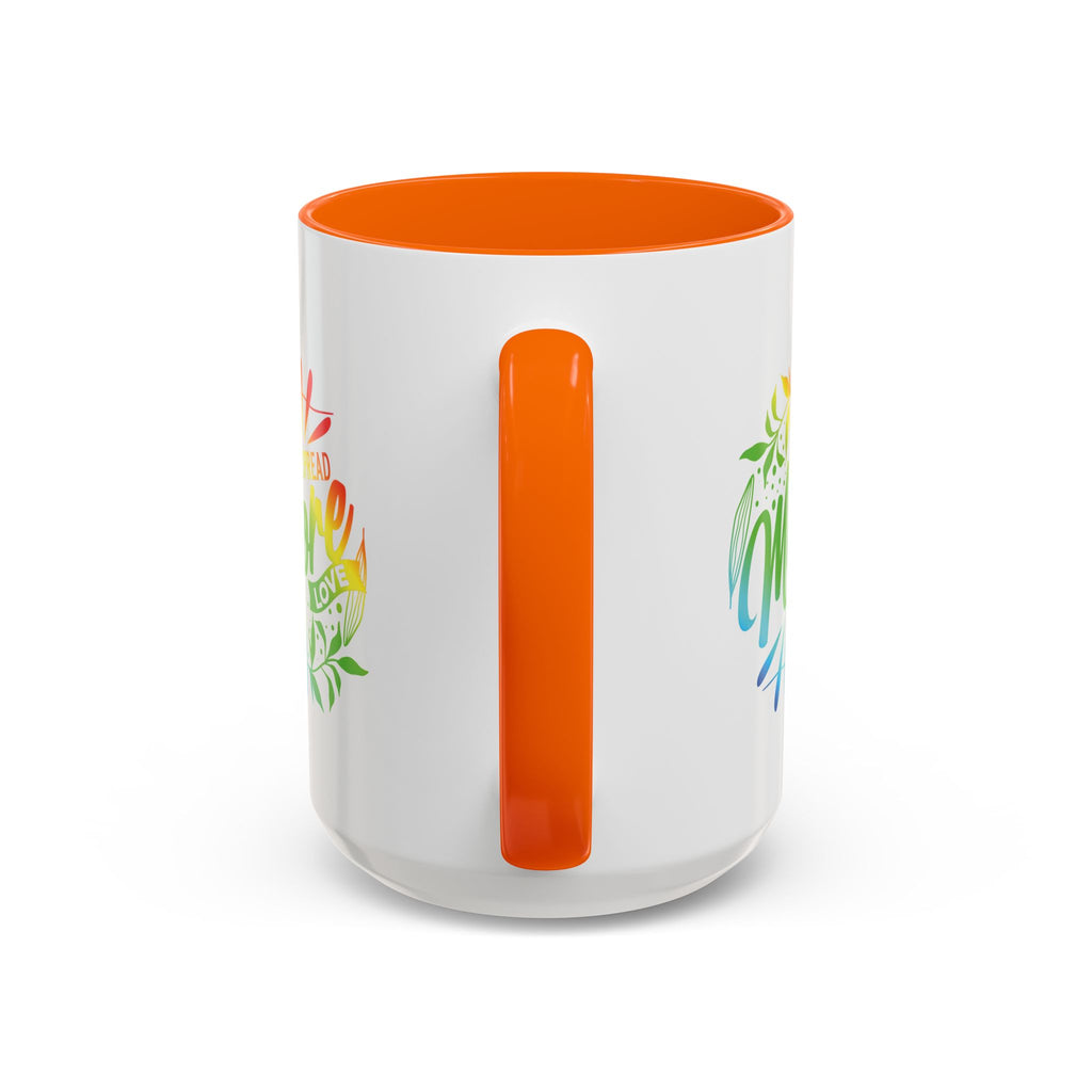 Spread more Love Accent Coffee Mug - Inspirational Design