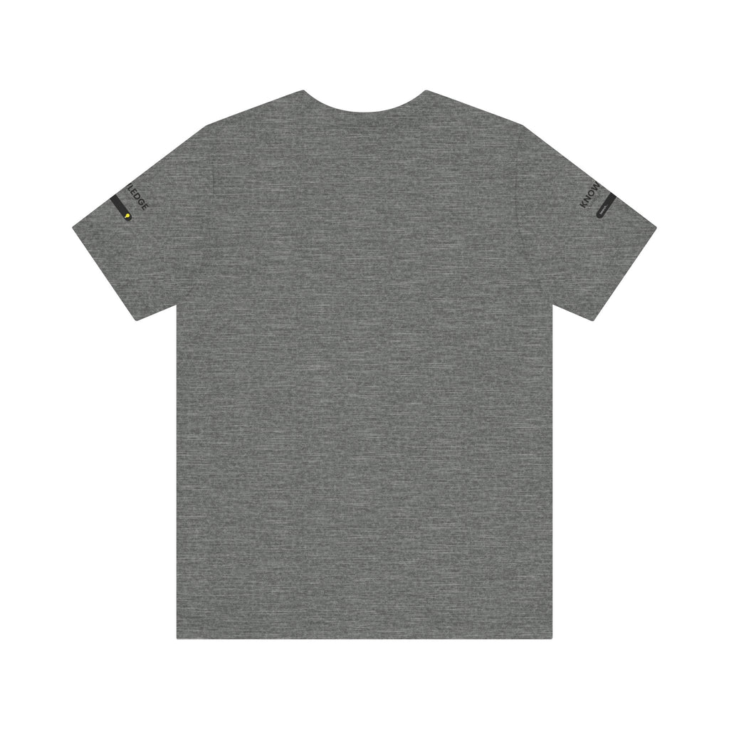 Unisex Jersey Tee with 'In My Defense I was Left Unsupervised' Quote - Perfect for Everyday Wear