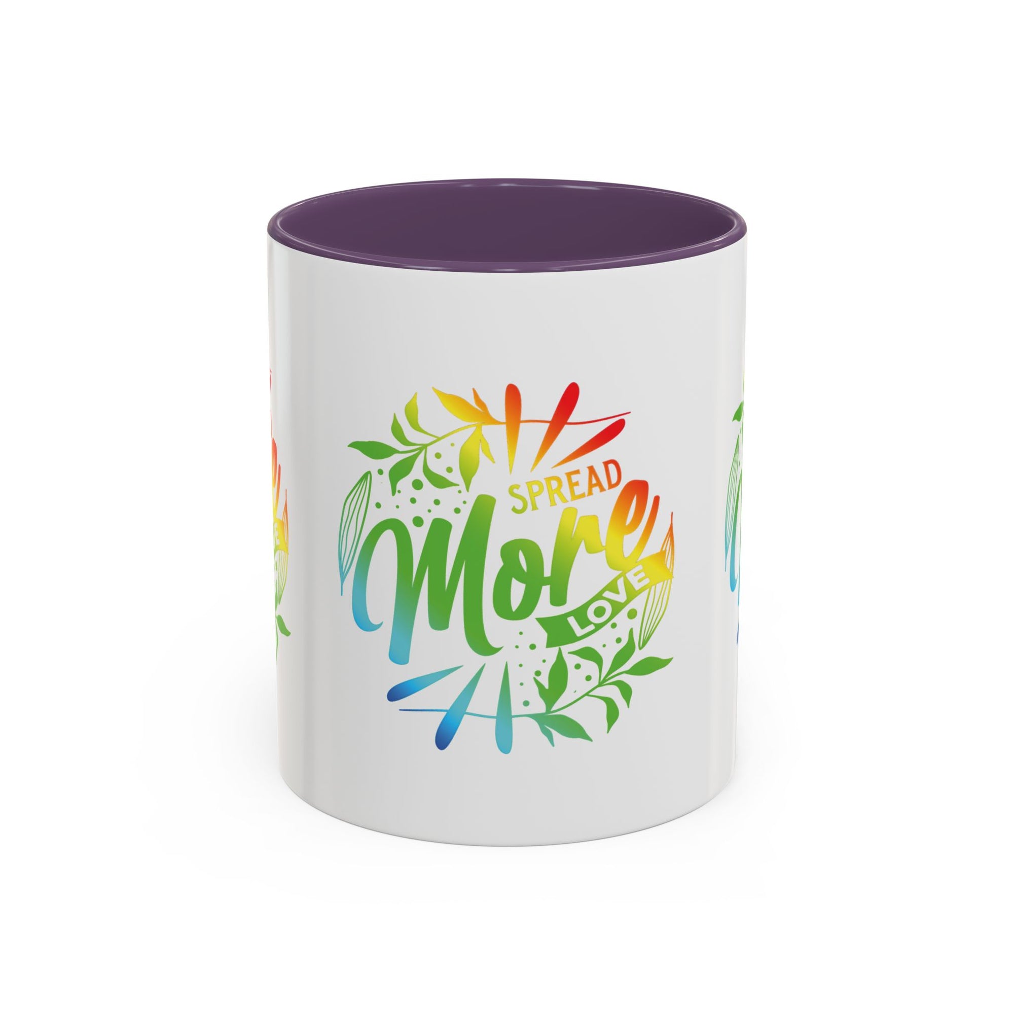 Spread more Love Accent Coffee Mug - Inspirational Design