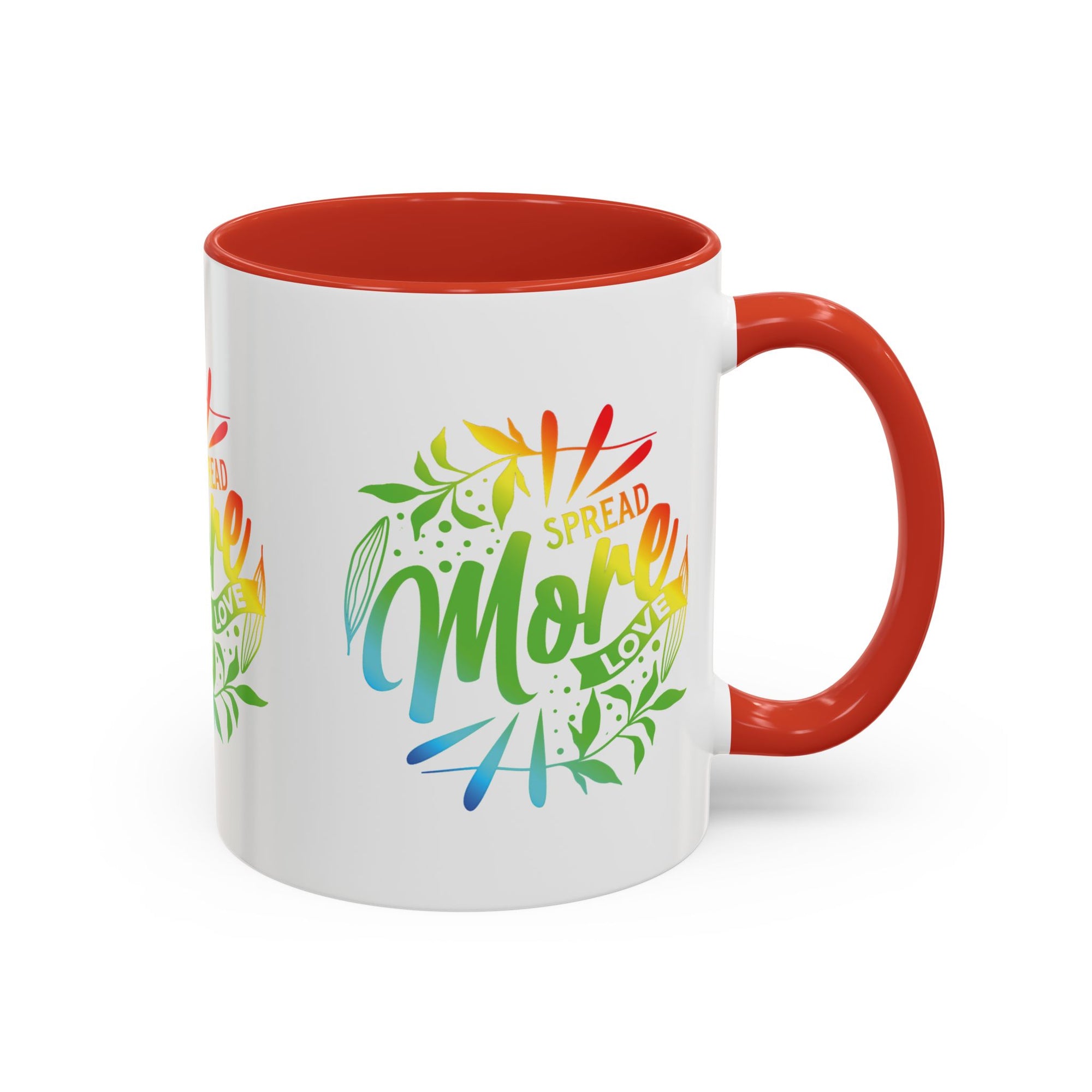 Spread more Love Accent Coffee Mug - Inspirational Design