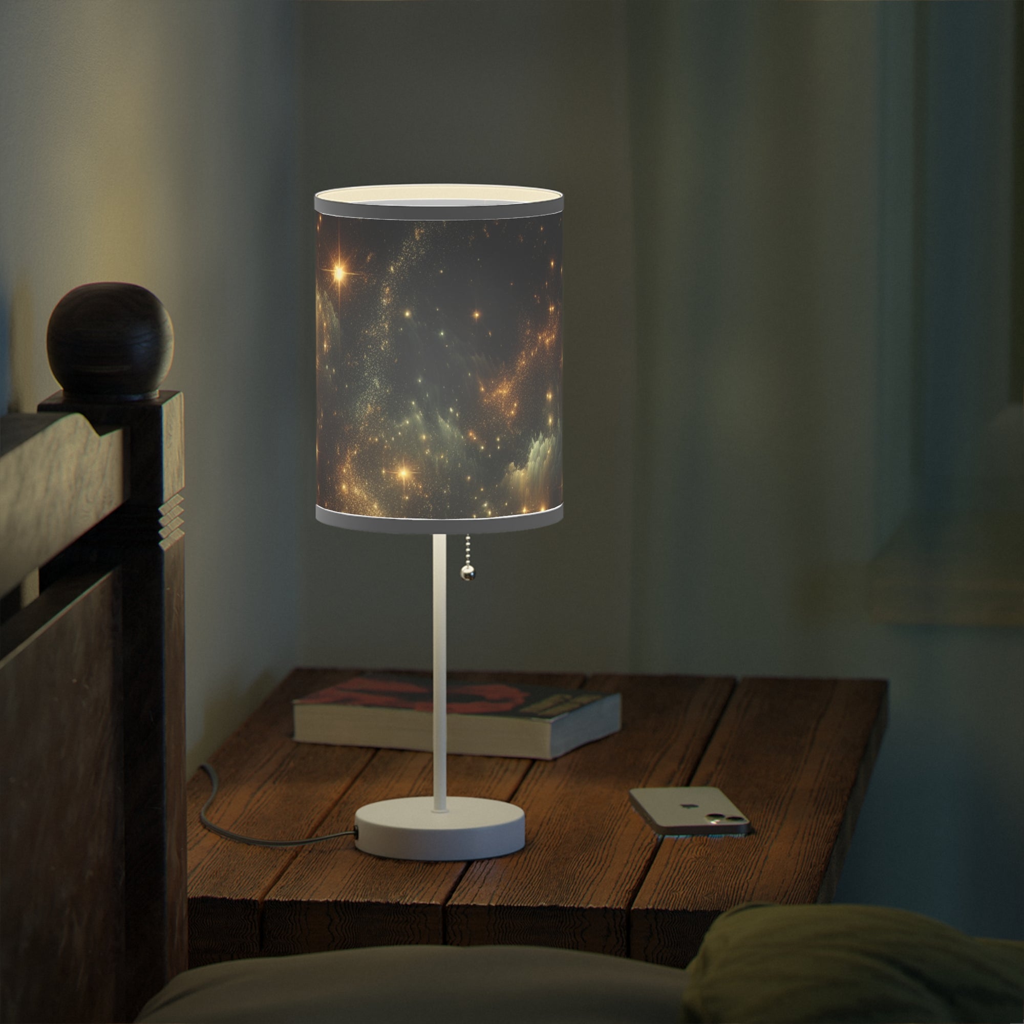 Galaxy-Themed Table Lamp – US/CA Plug