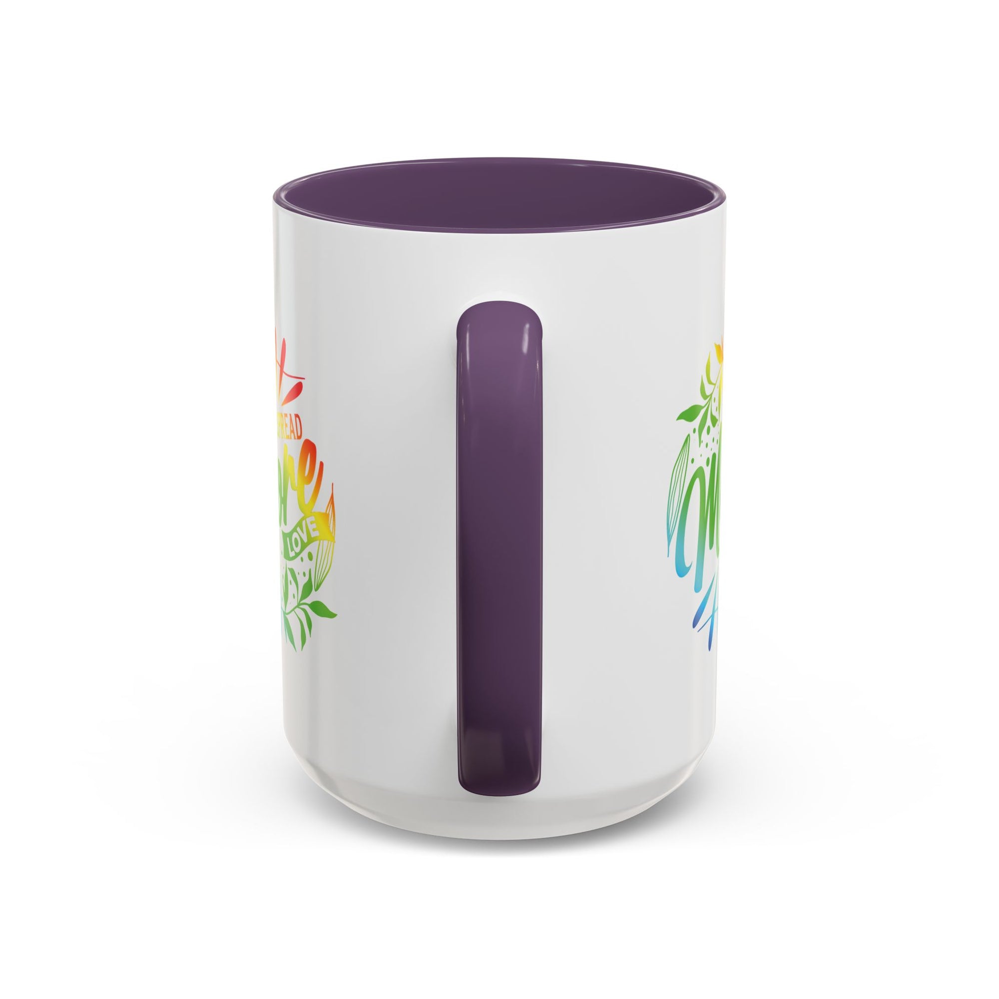 Spread more Love Accent Coffee Mug - Inspirational Design