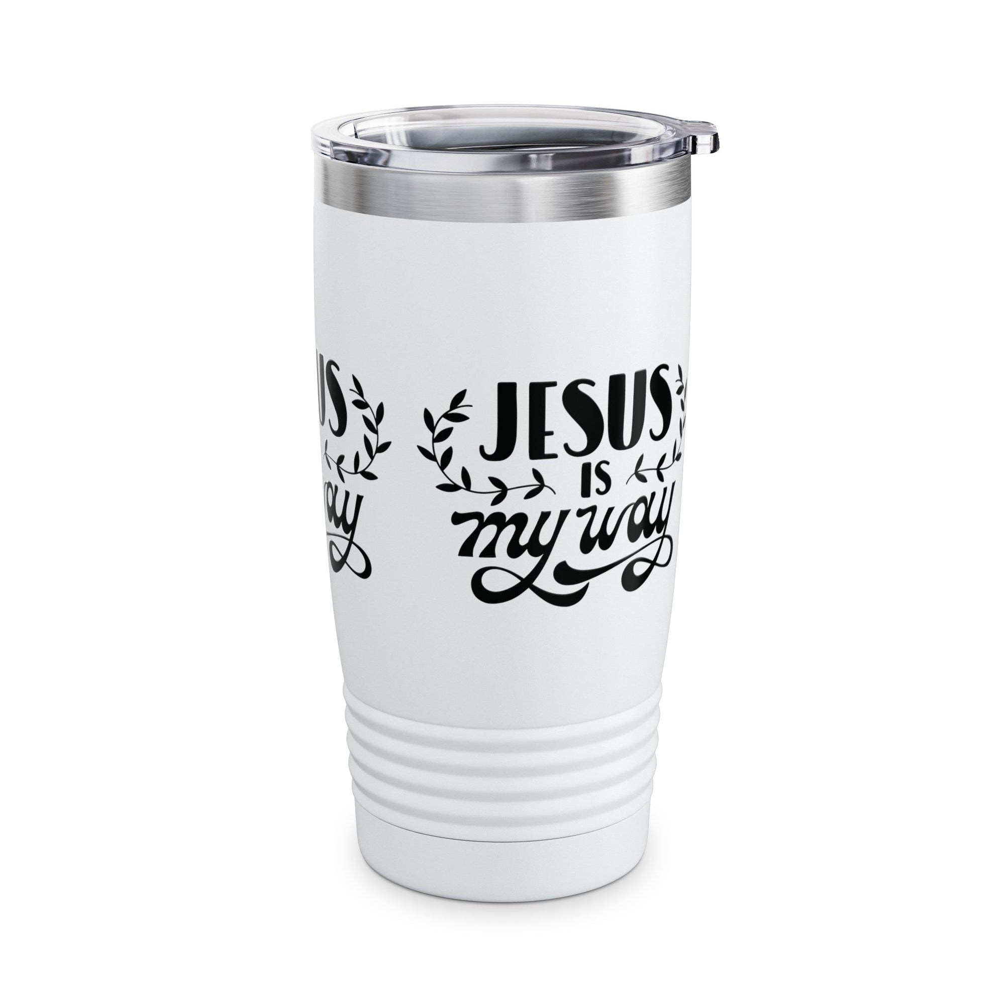 Jesus is My Way Ringneck Tumbler - 20oz Inspirational Travel Mug