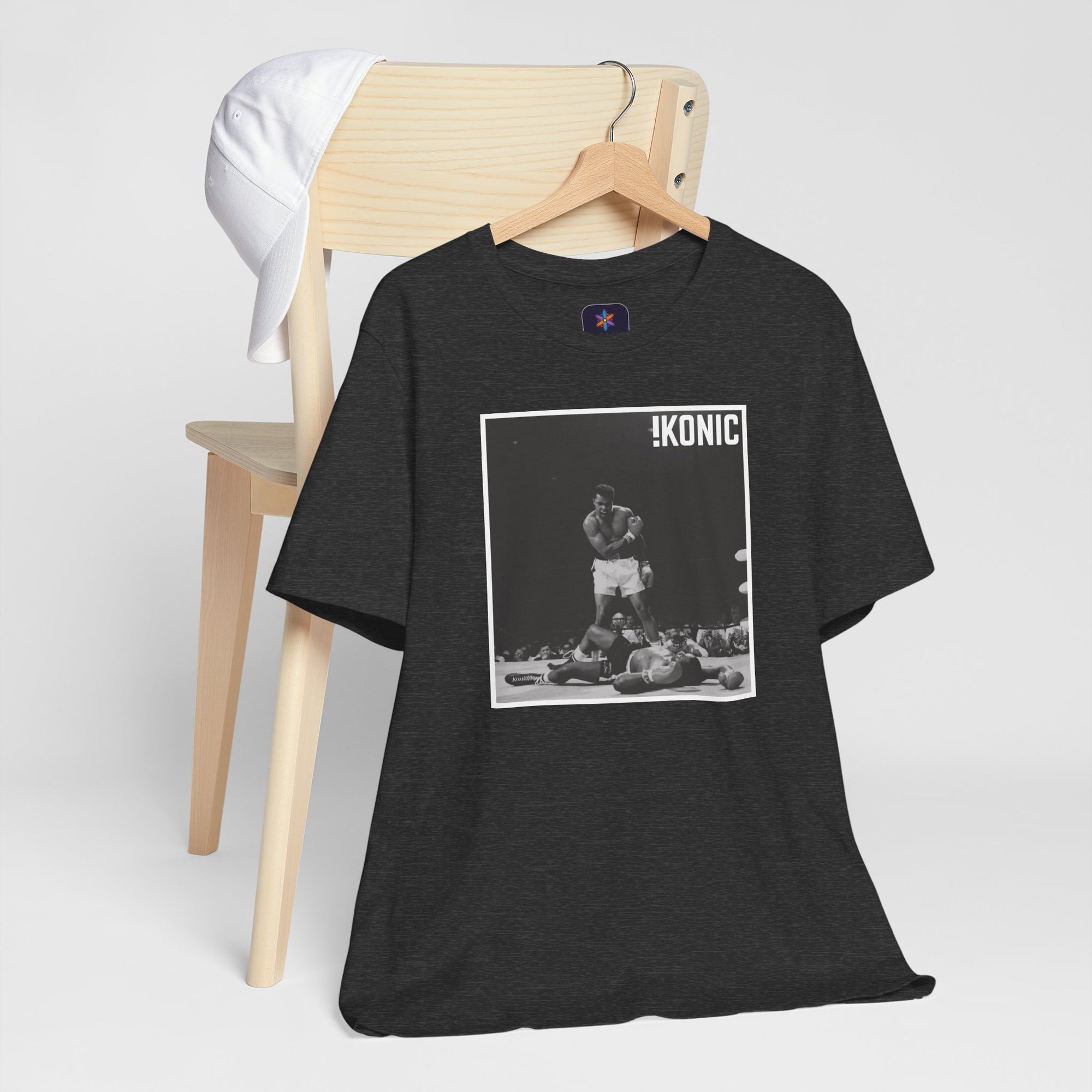 IKONIC Unisex Jersey Tee - Casual Graphic Top for Sports Fans, Everyday Wear, Gift for Him/Her, Street Style Fashion, The Boxer