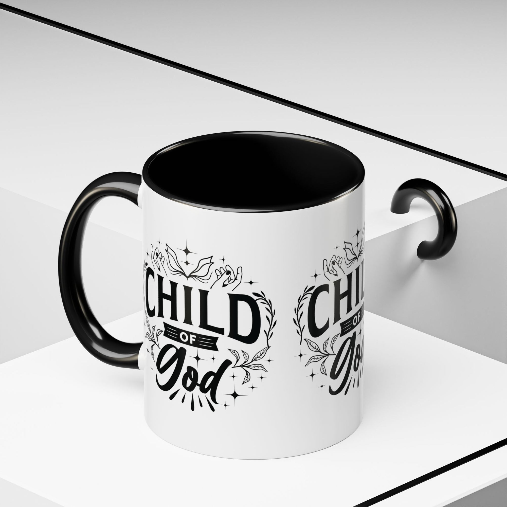 Child of God Accent Coffee Mug - Inspirational Design