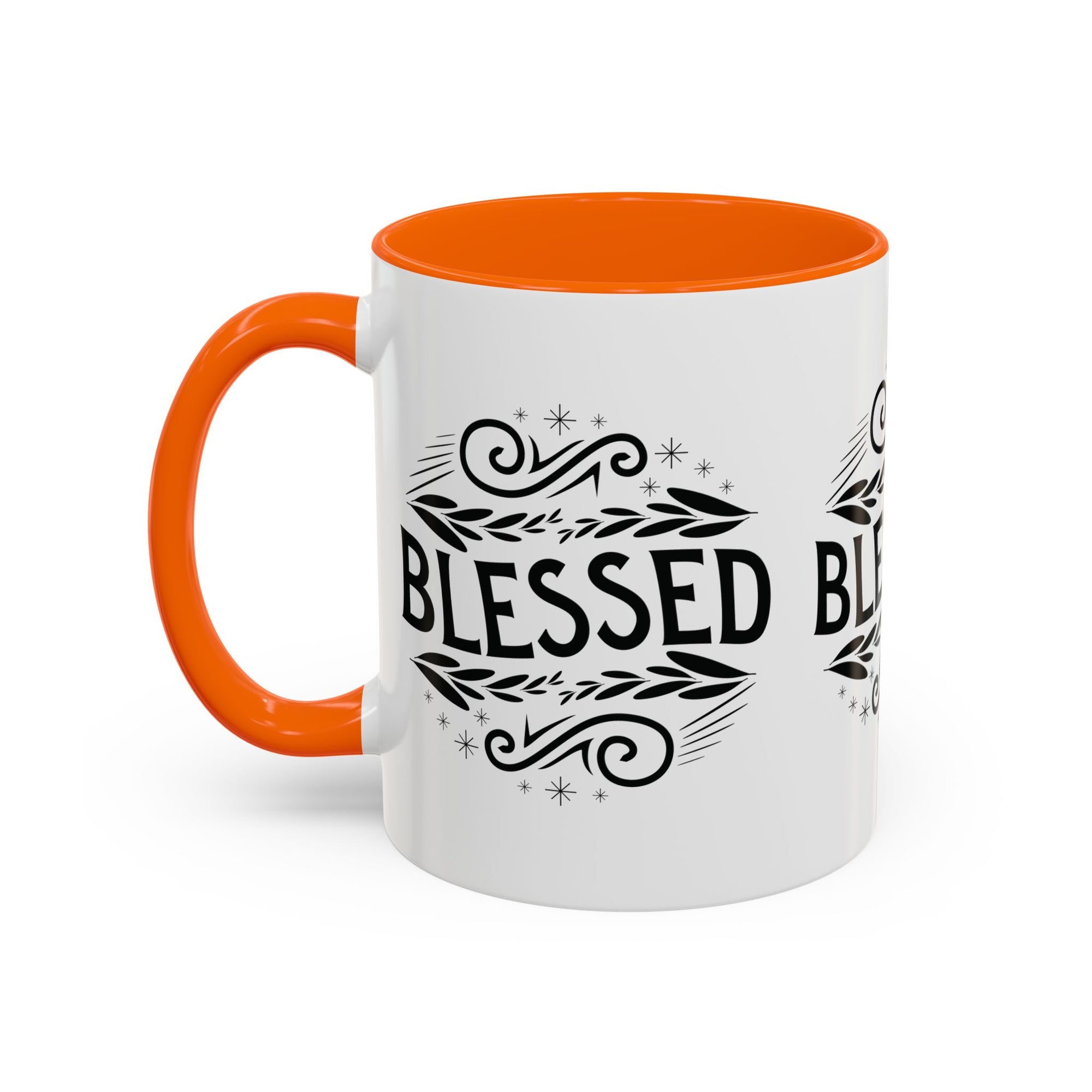 Blessed Accent Coffee Mug - Inspirational Design