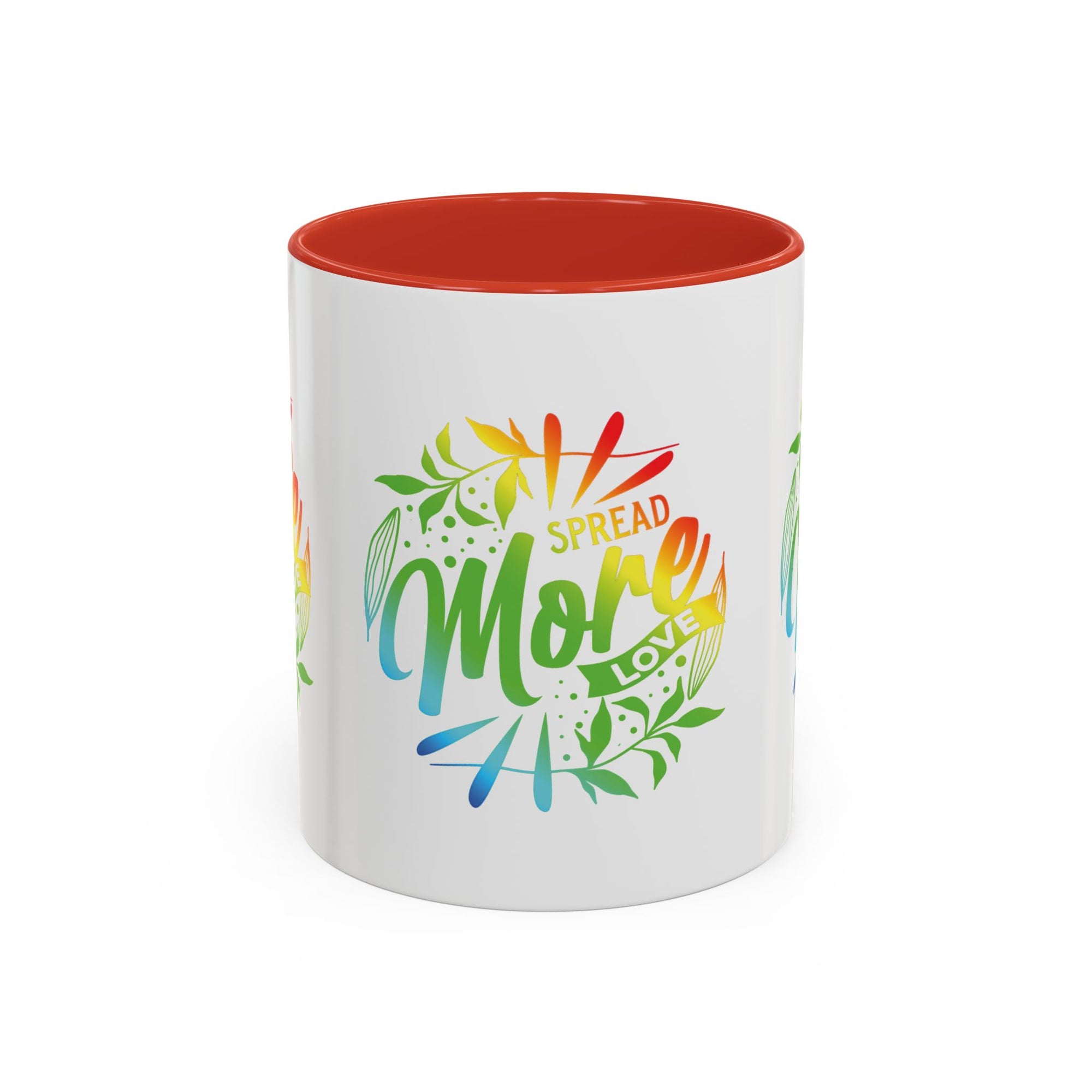 Spread more Love Accent Coffee Mug - Inspirational Design