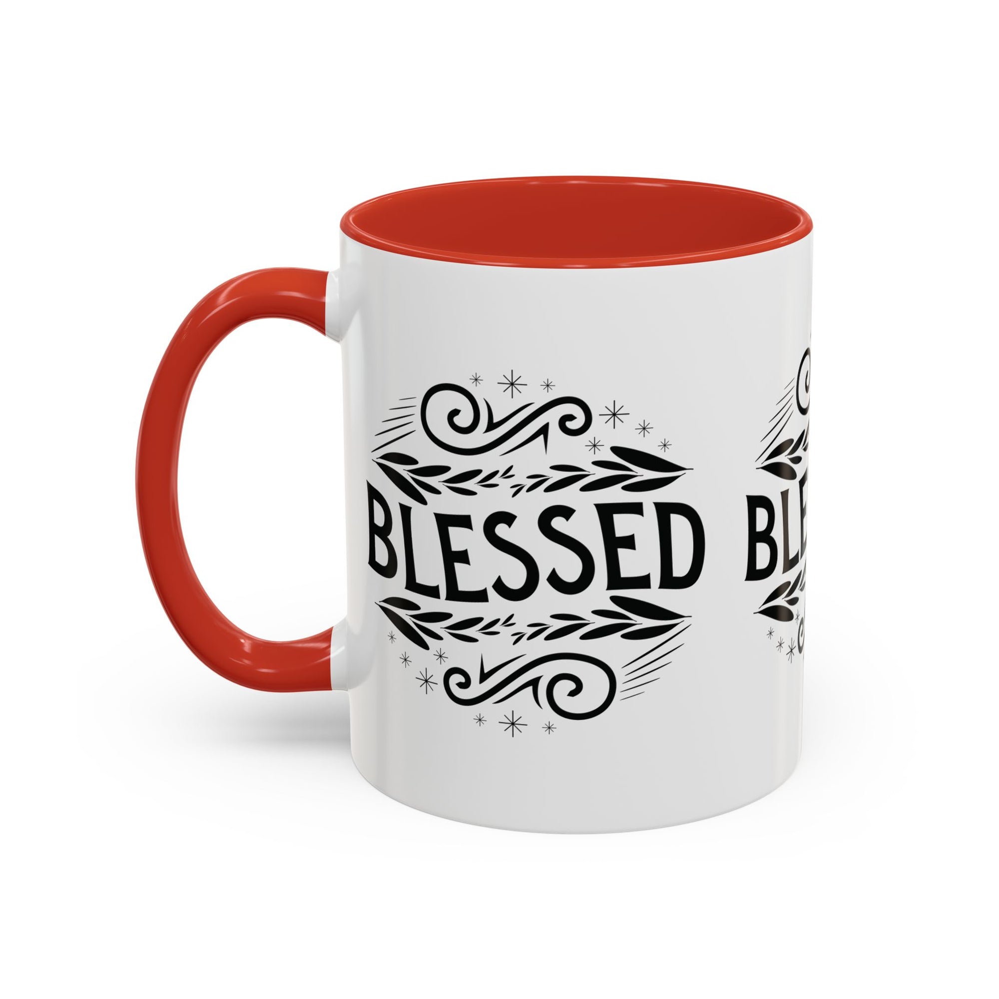 Blessed Accent Coffee Mug - Inspirational Design