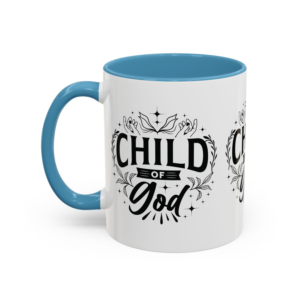 Child of God Accent Coffee Mug - Inspirational Design