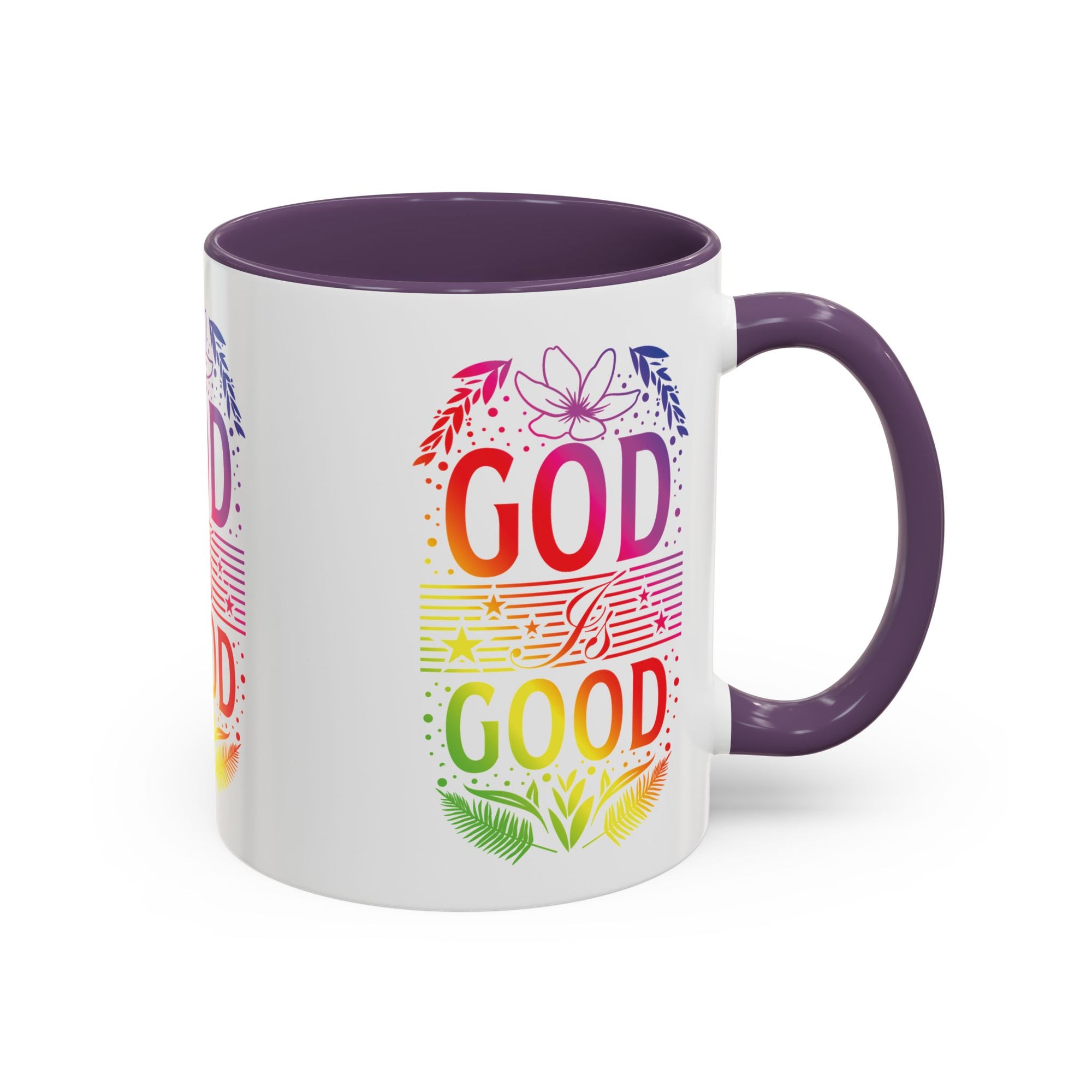 God is Good Accent Coffee Mug - Inspirational Design