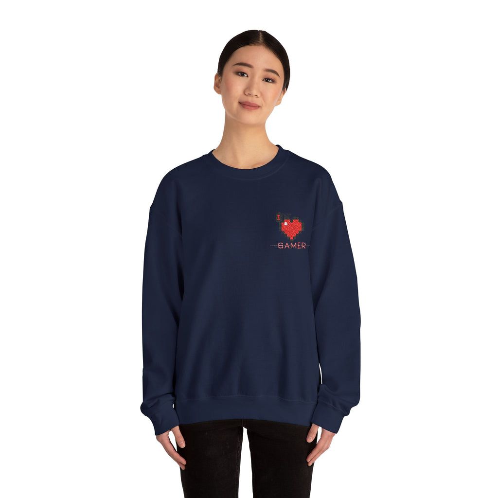 I identify as Gamer Tee - Unisex Heavy Blend™ Crewneck Sweatshirt
