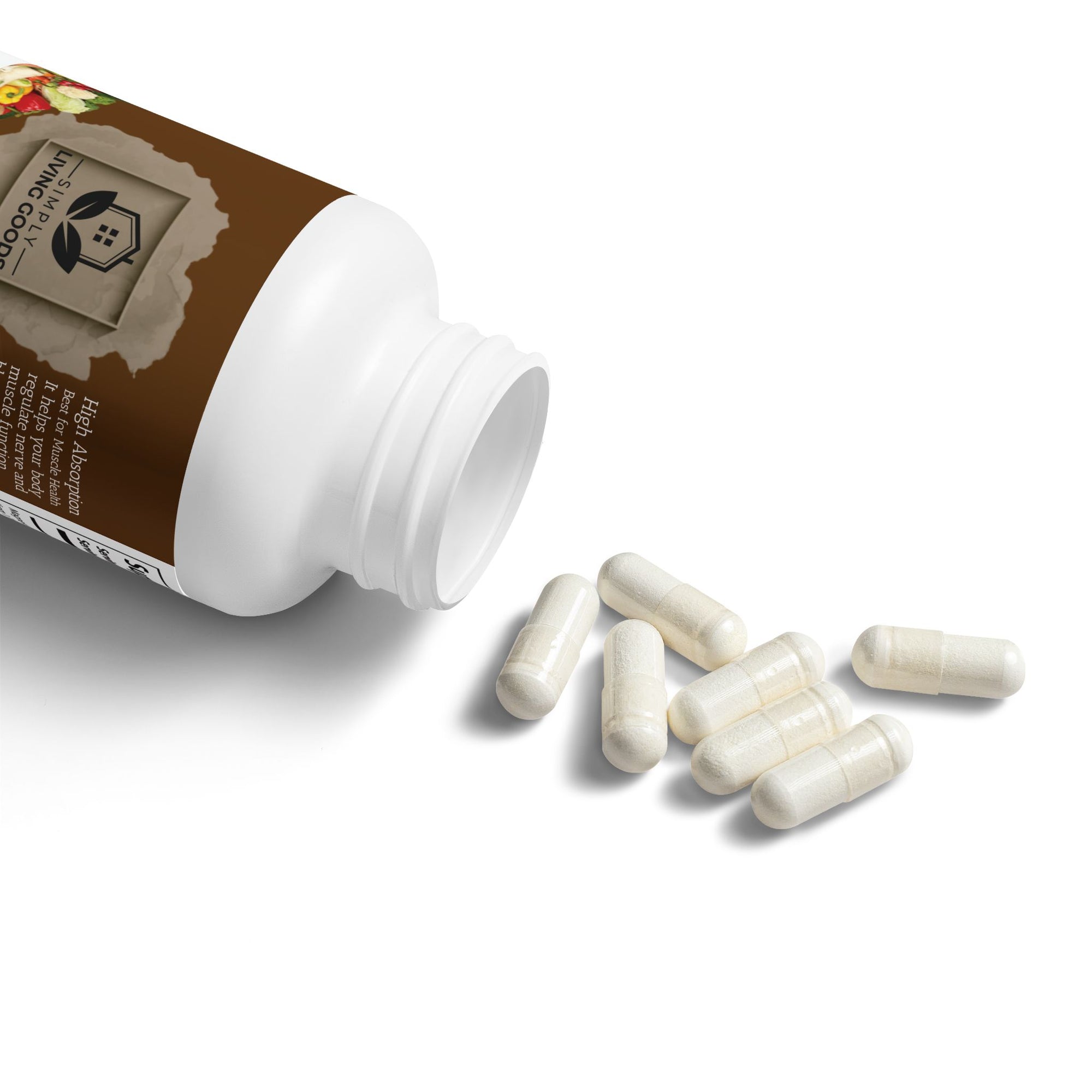 Magnesium Glycinate Supplement (60 Capsules)