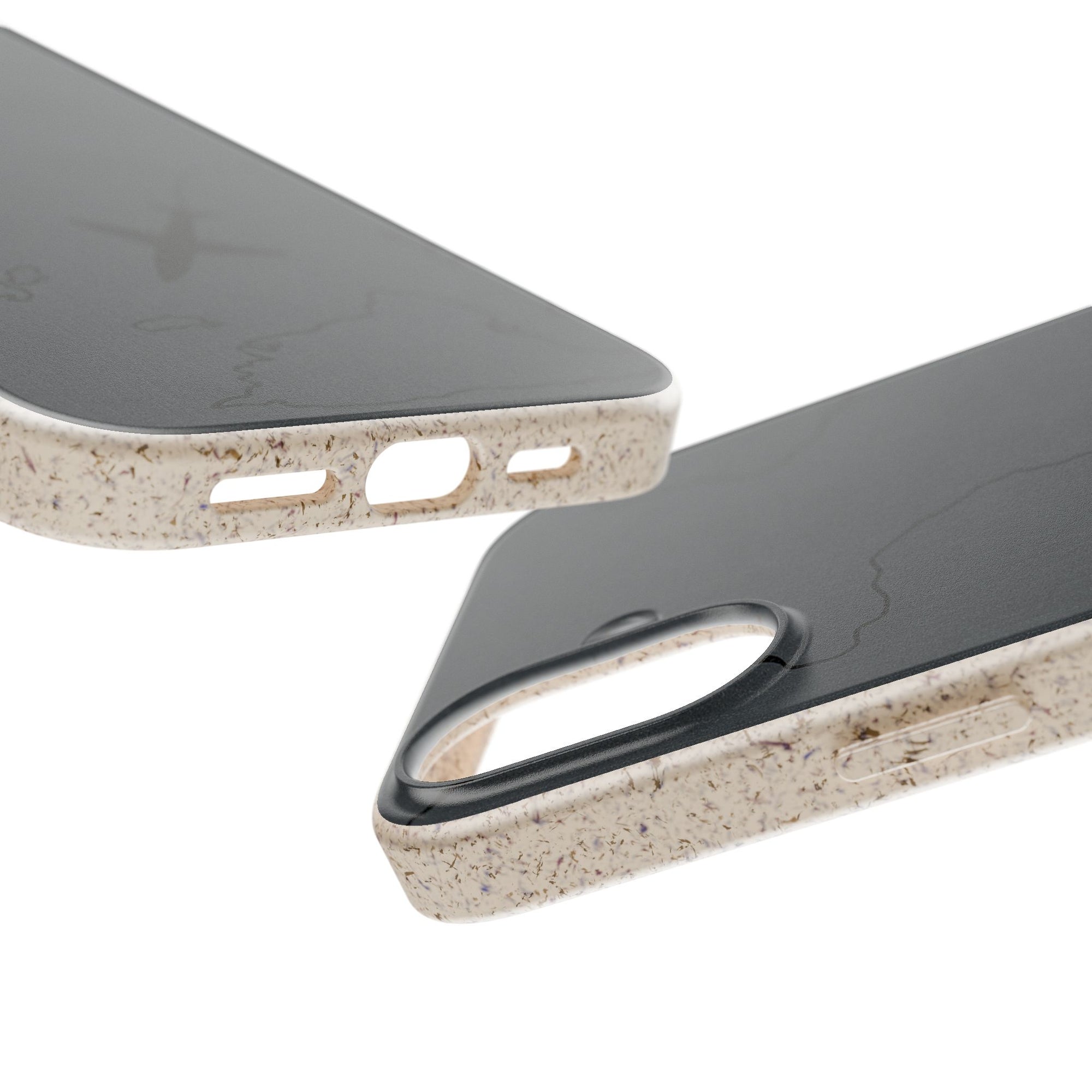 Airplane Map Biodegradable Phone Case, Eco-Friendly Phone Cover, Travel Gift, Sustainable Accessory, Nature Lover Gift