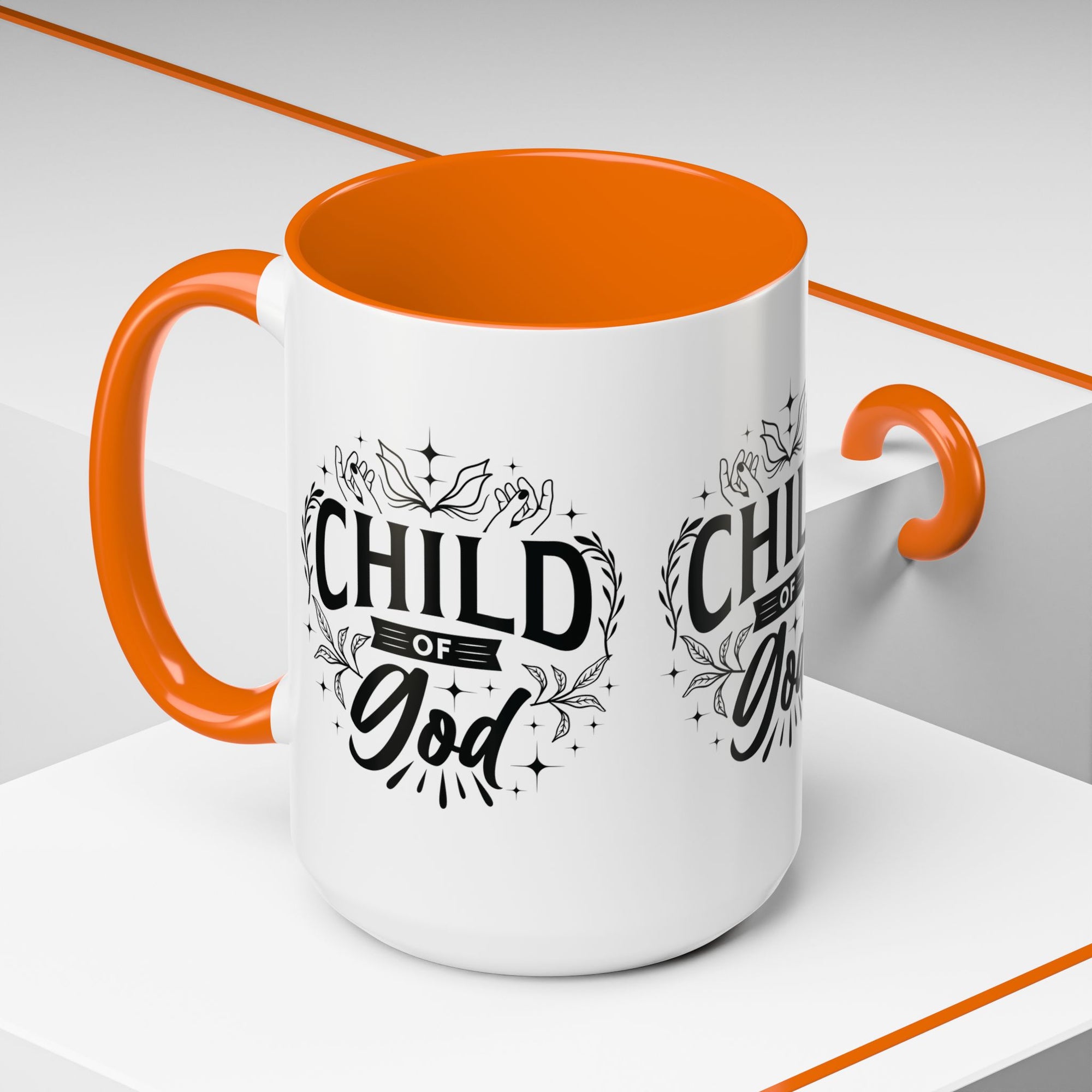 Child of God Accent Coffee Mug - Inspirational Design