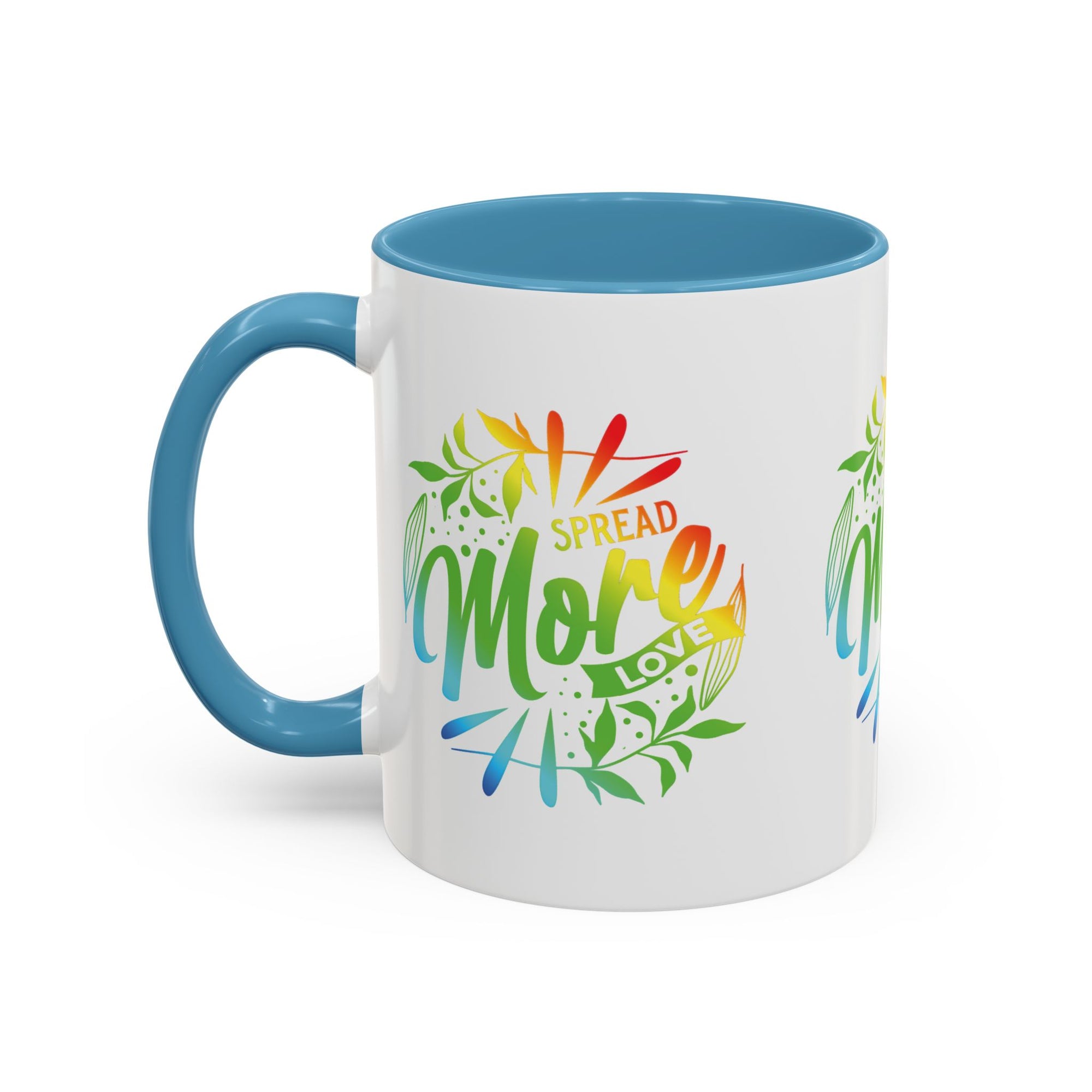 Spread more Love Accent Coffee Mug - Inspirational Design