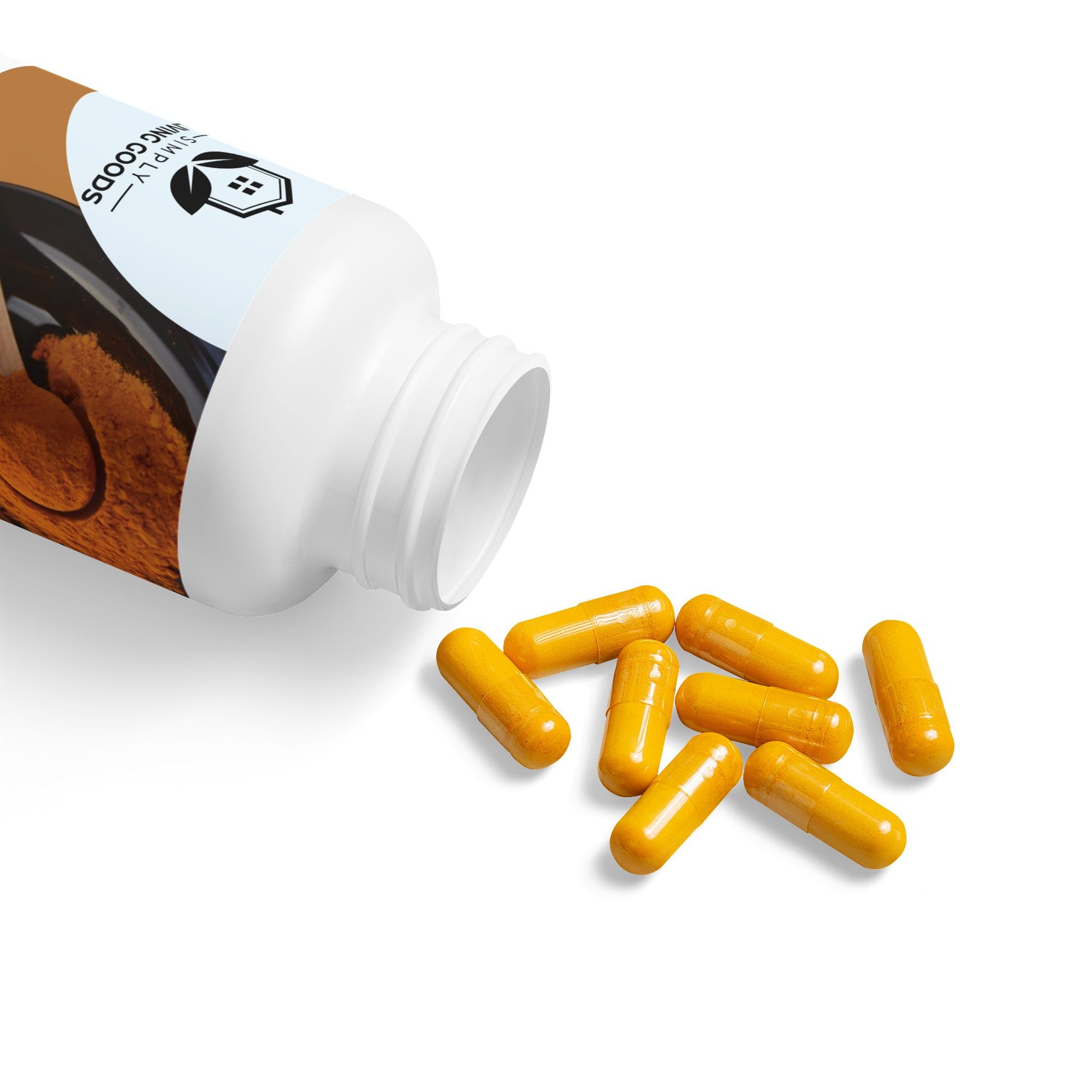 Turmeric with BioPerine® (Black Pepper Fruit Extract) Supplement (60 Capsules)