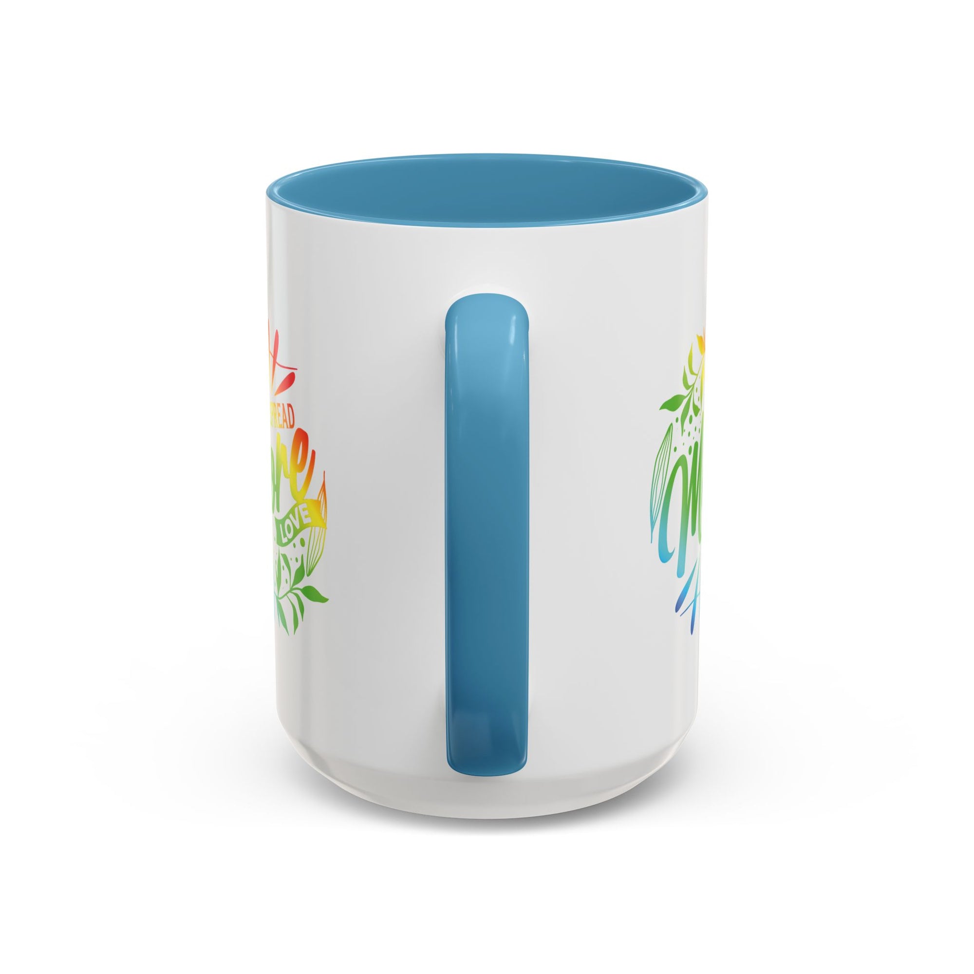 Spread more Love Accent Coffee Mug - Inspirational Design
