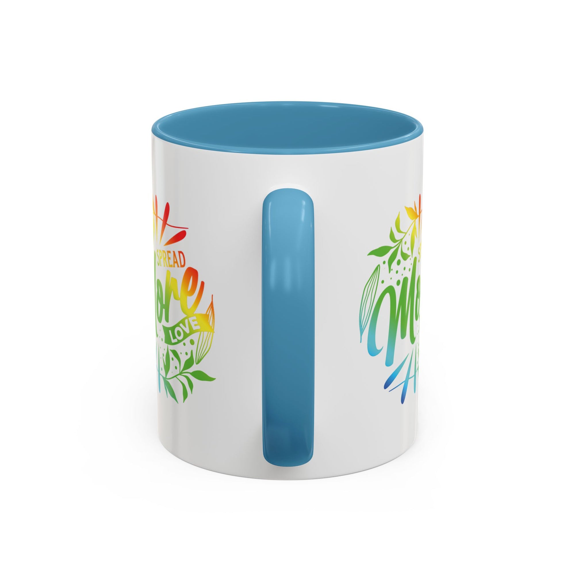 Spread more Love Accent Coffee Mug - Inspirational Design