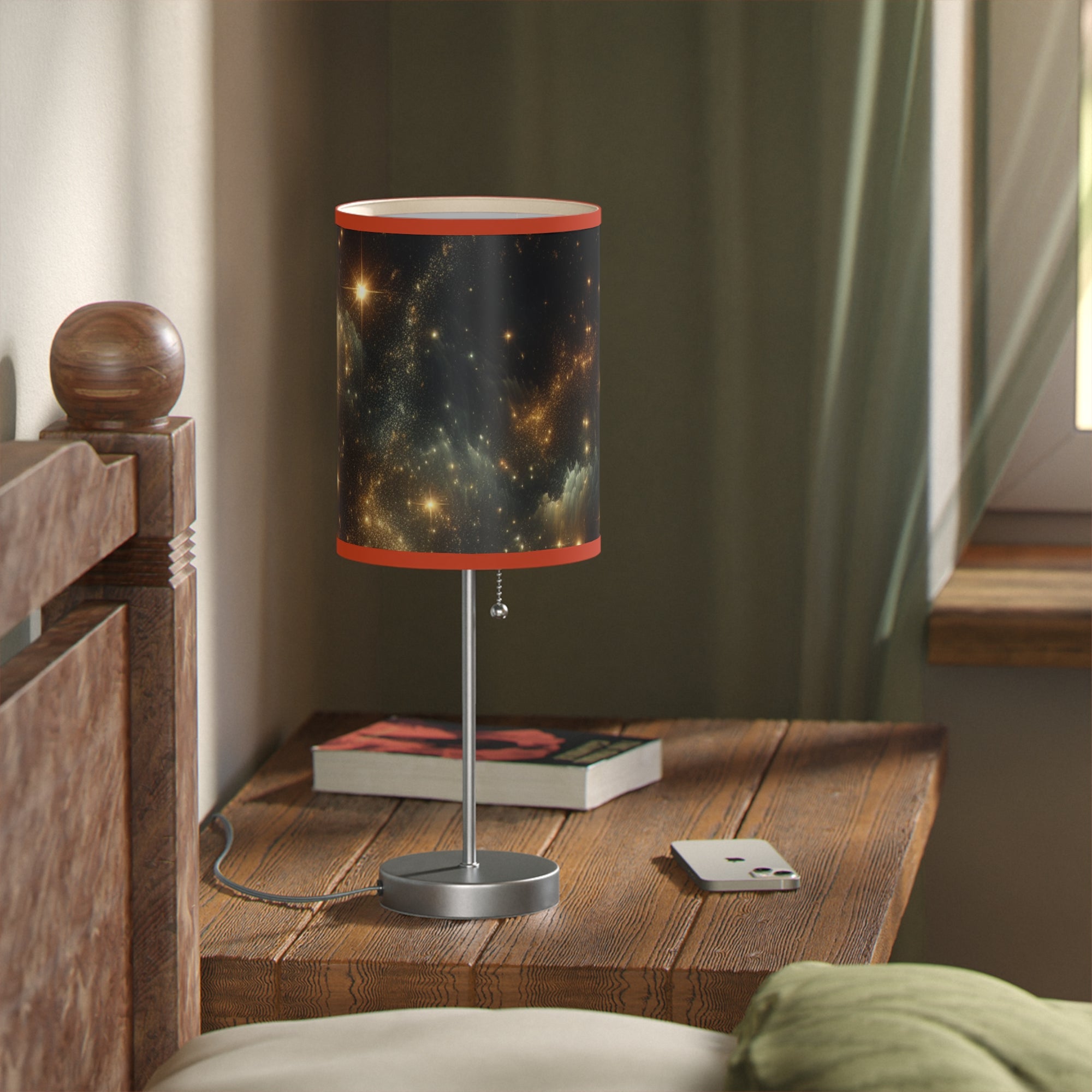 Galaxy-Themed Table Lamp – US/CA Plug
